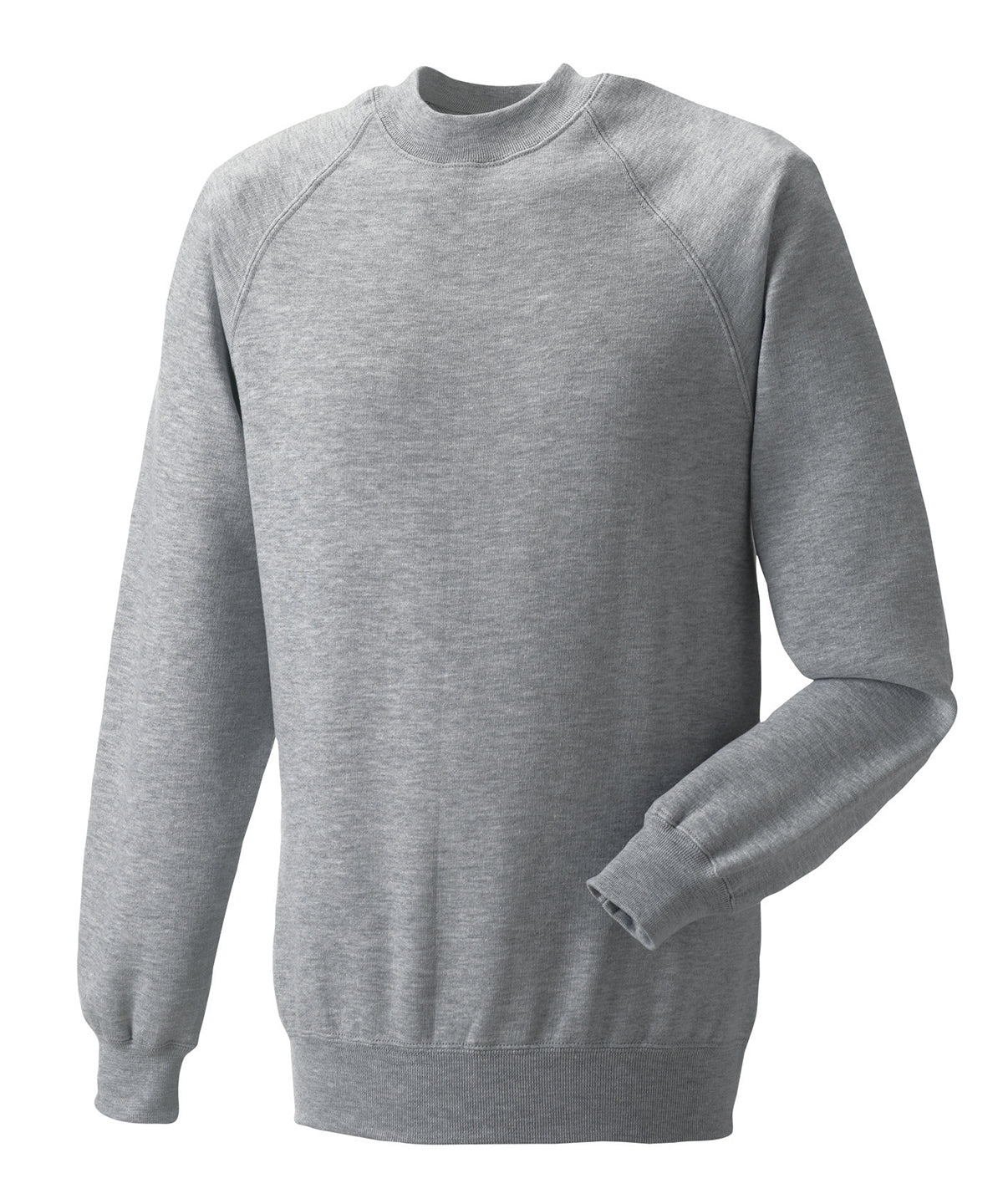 Tryck din logga på Sweatshirts från Russell Europe - Anpassa Klassisk sweatshirt i färgen Ljunggrå för företag, föreningar och privatpersoner