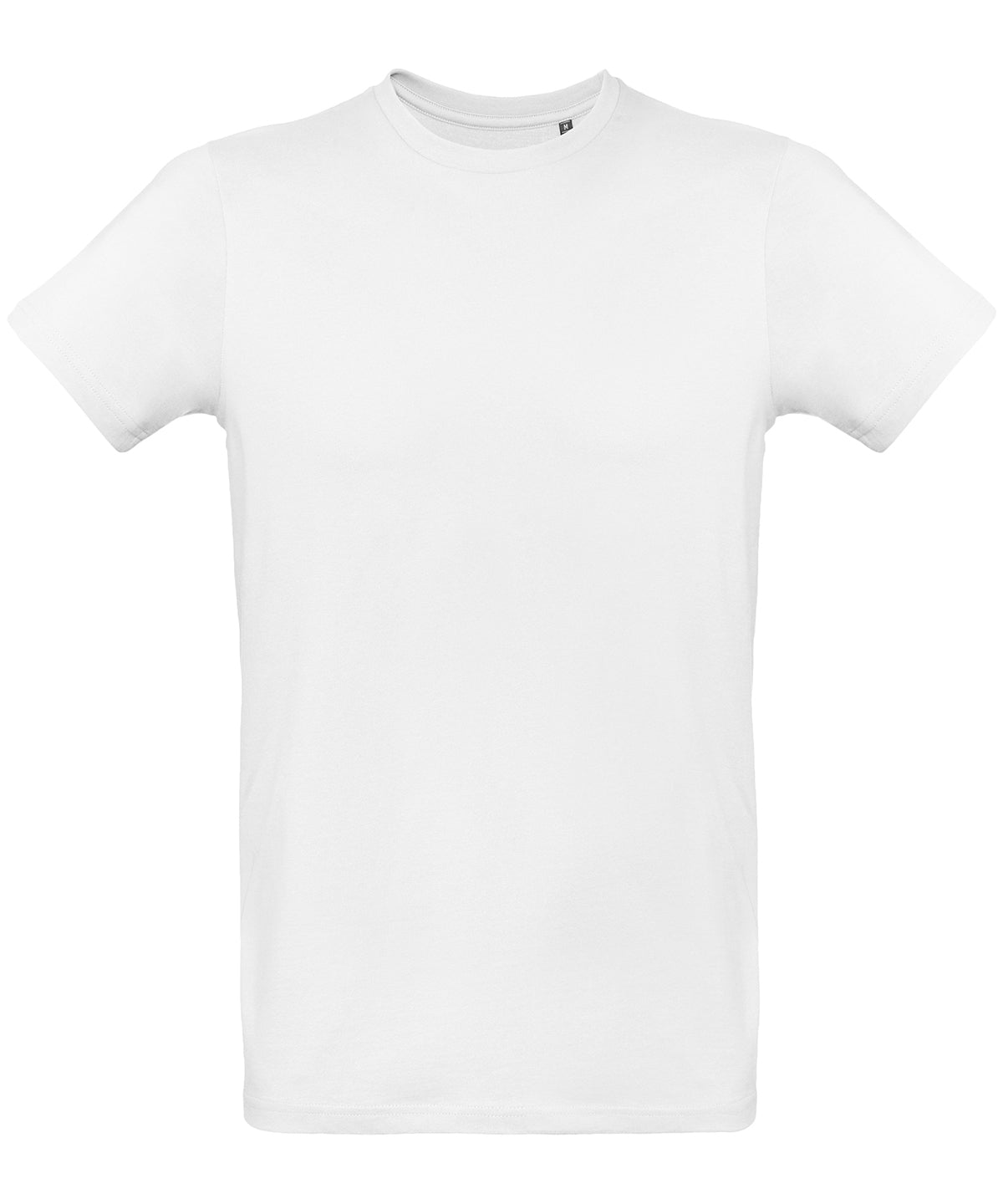 Tryck din logga på T-shirts från B&C Collection - Anpassa B&C Inspire plus T /men i färgen Vit för företag, föreningar och privatpersoner