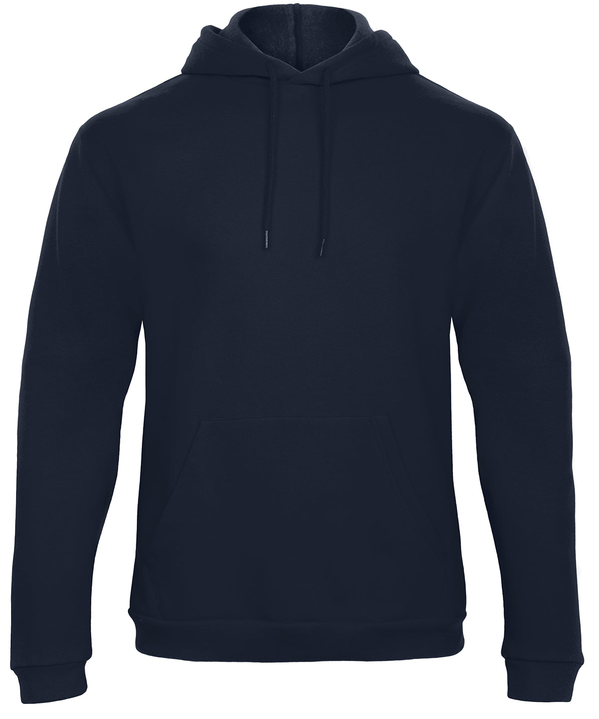 Tryck din logga på Hoodies från B&C Collection - Anpassa B&C ID.203 50/50 sweatshirt i färgen Marinblå för företag, föreningar och privatpersoner