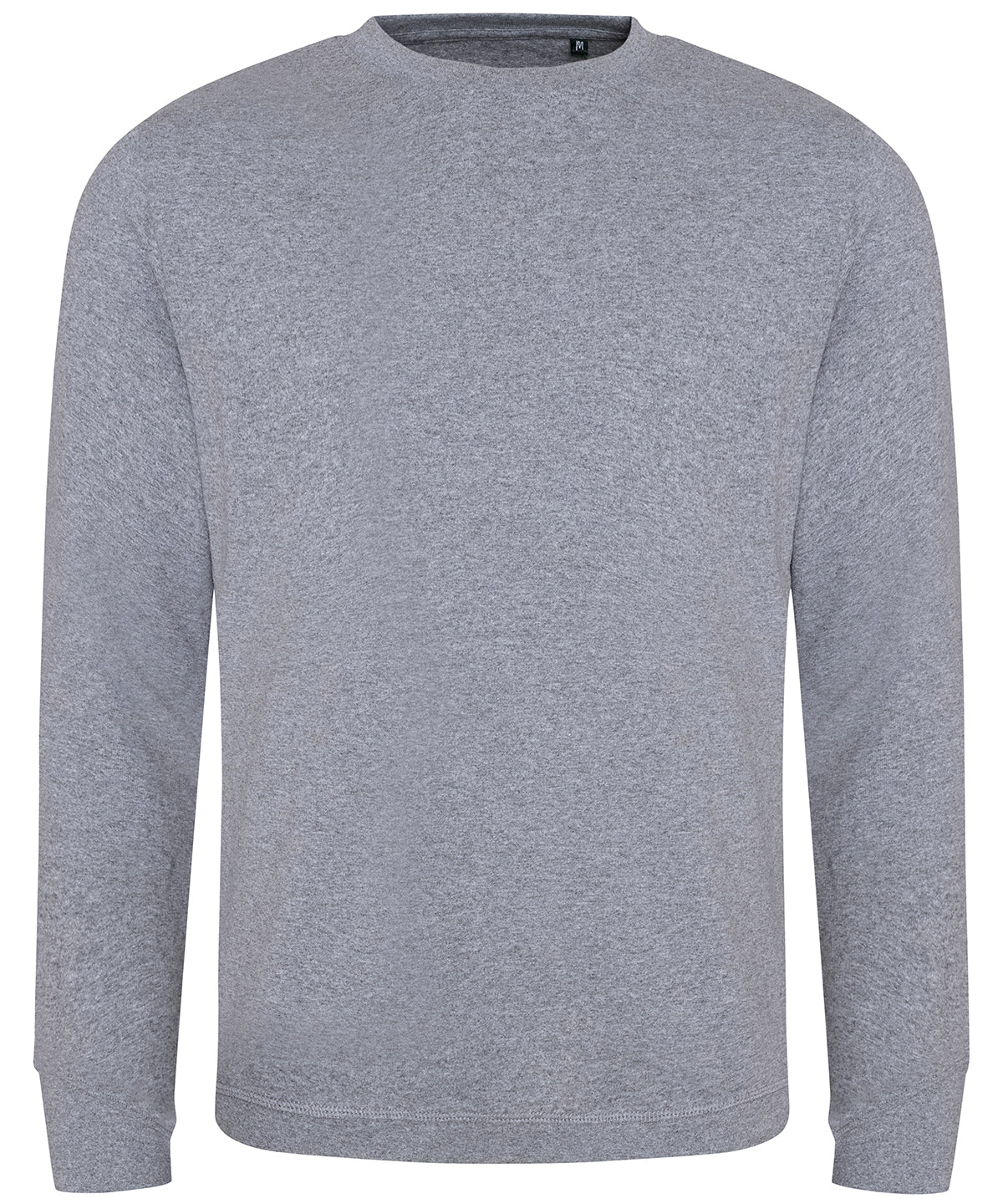 Tryck din logga på Sweatshirts från AWDis Ecologie - Anpassa Sweatshirt Banff regen i färgen Ljunggrå för företag, föreningar och privatpersoner