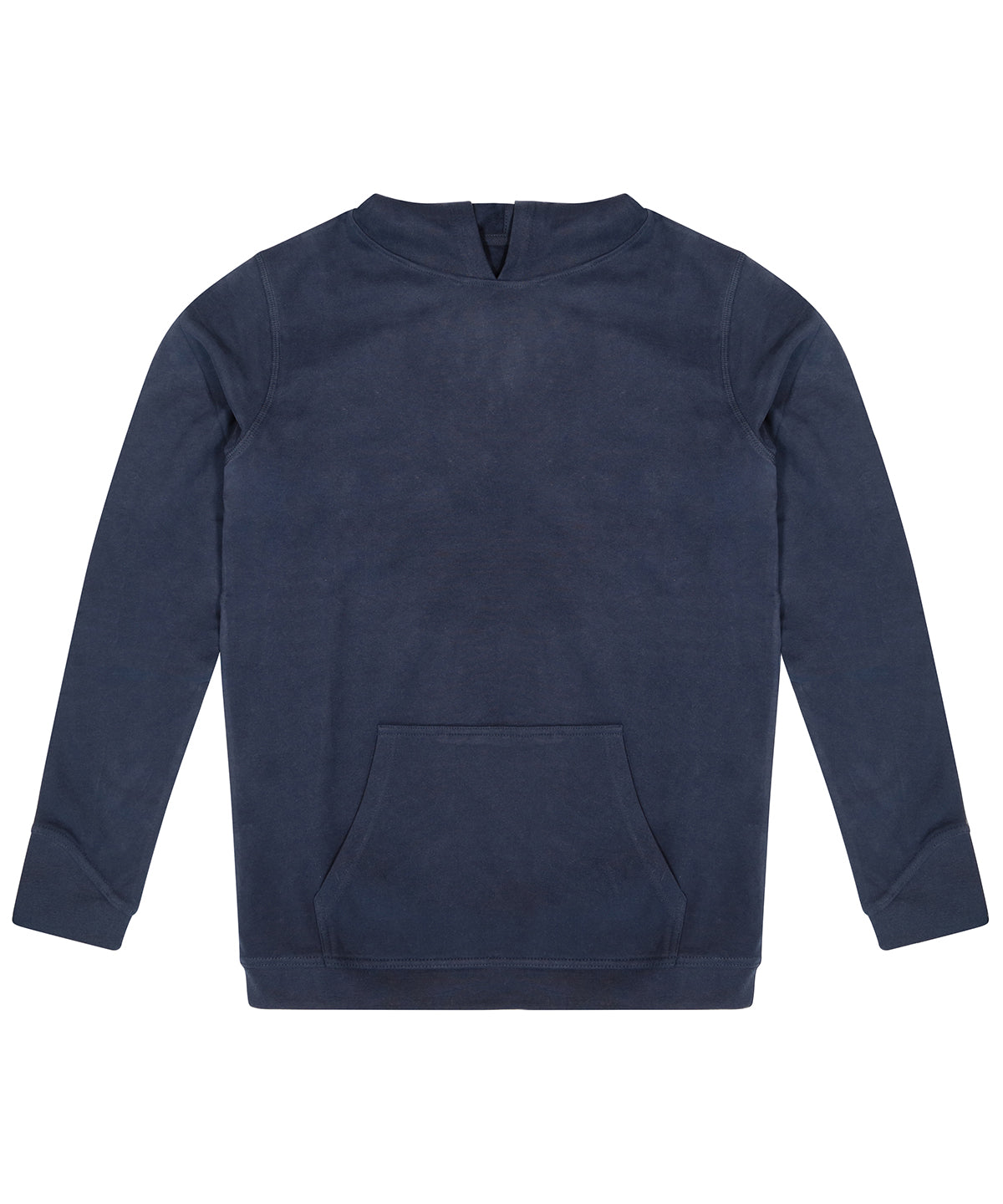 Tryck din logga på Hoodies från AWDis Ecologie - Anpassa Ekologisk huvtröja Corcovado i färgen Marinblå för företag, föreningar och privatpersoner