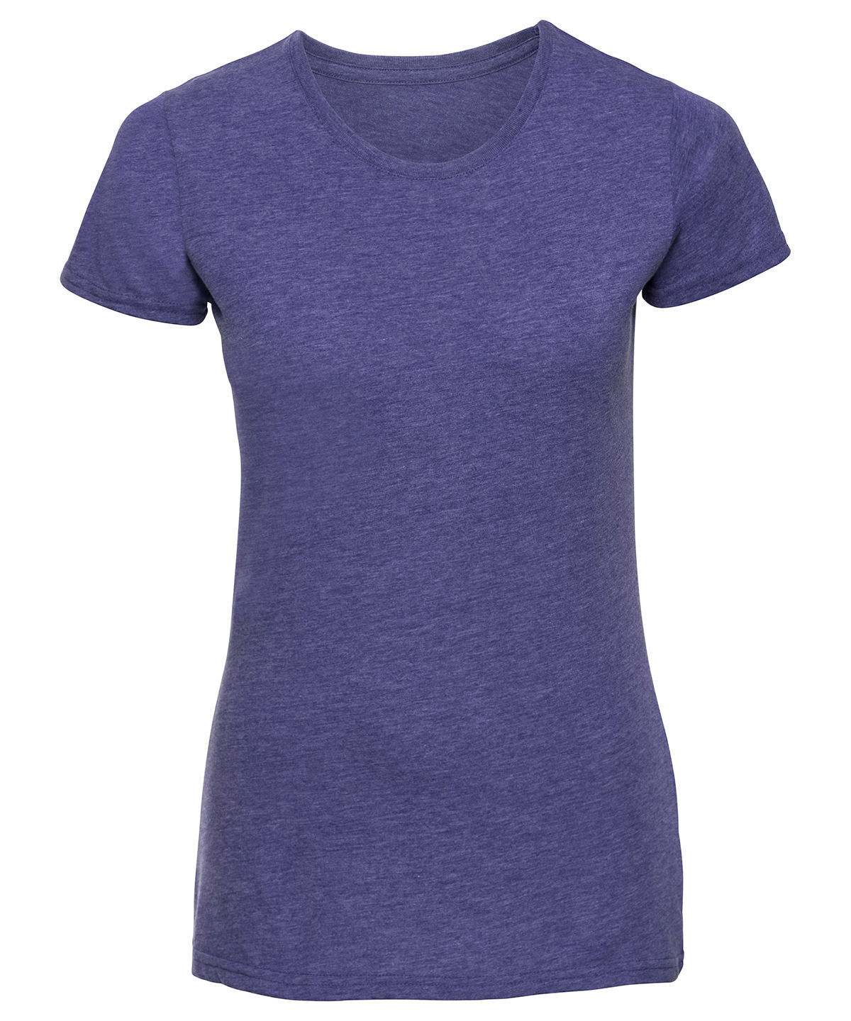 Tryck din logga på T-shirts från Russell Europe - Anpassa Dam HD T i färgen Mellanlila XS för företag, föreningar och privatpersoner