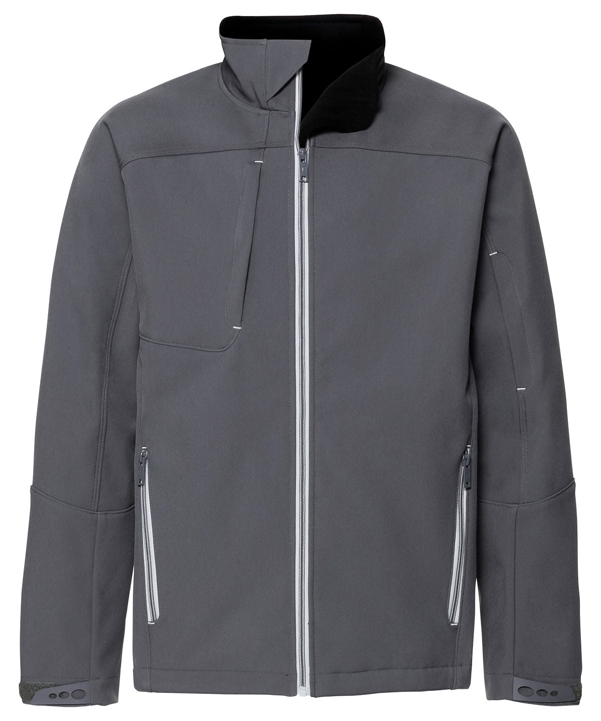 Tryck din logga på Softshelljackor från Russell Europe - Anpassa Bionic softshell-jacka i färgen Mörkgrå för företag, föreningar och privatpersoner
