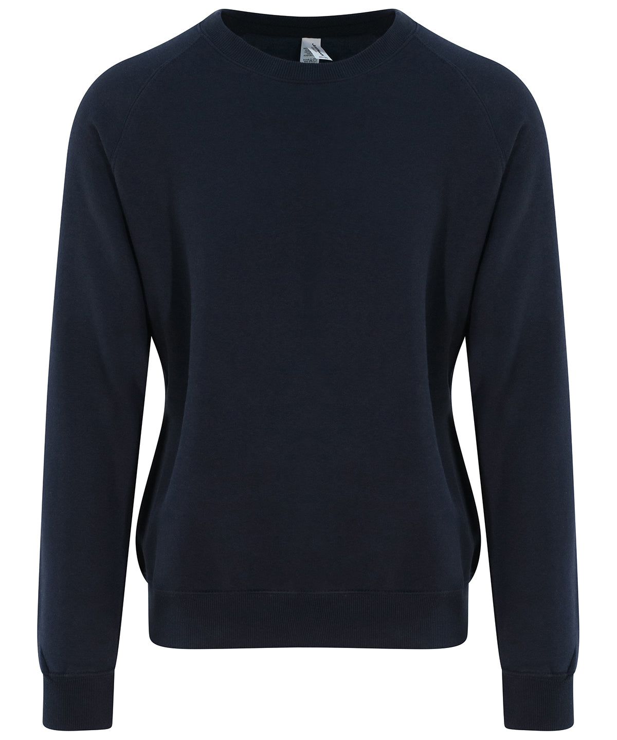 Tryck din logga på Sweatshirts från AWDis Just Hoods - Anpassa Sweatshirt i tungvikt för akademiker i färgen Marinblå för företag, föreningar och privatpersoner