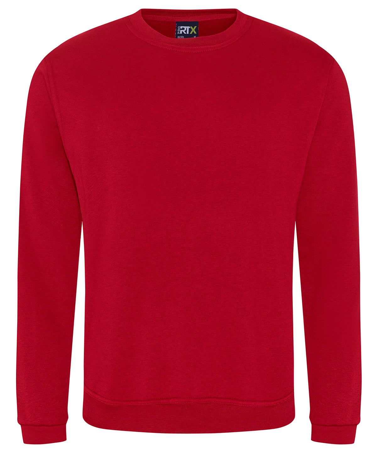 Tryck din logga på Sweatshirts från ProRTX - Anpassa Pro sweatshirt i färgen Mellan röd för företag, föreningar och privatpersoner