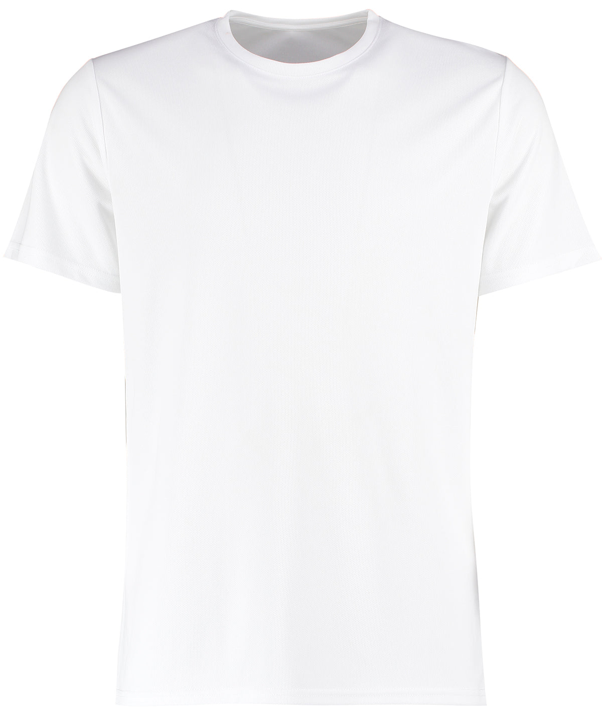 Tryck din logga på T-shirts från Kustom Kit - Anpassa Cooltex plus fukttransporterande t-shirt i färgen Vit för företag, föreningar och privatpersoner