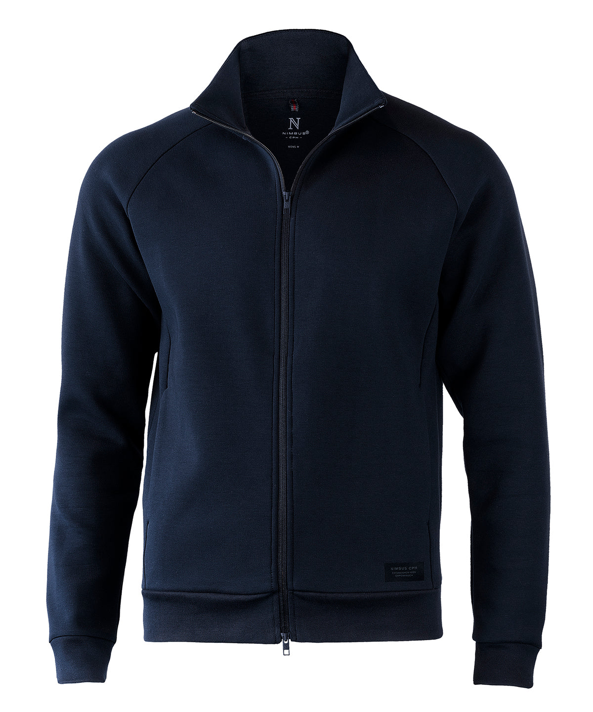 Tryck din logga på Sweatshirts från Nimbus - Anpassa Eaton premium sweatshirt med dubbla sidor i färgen Marinblå för företag, föreningar och privatpersoner