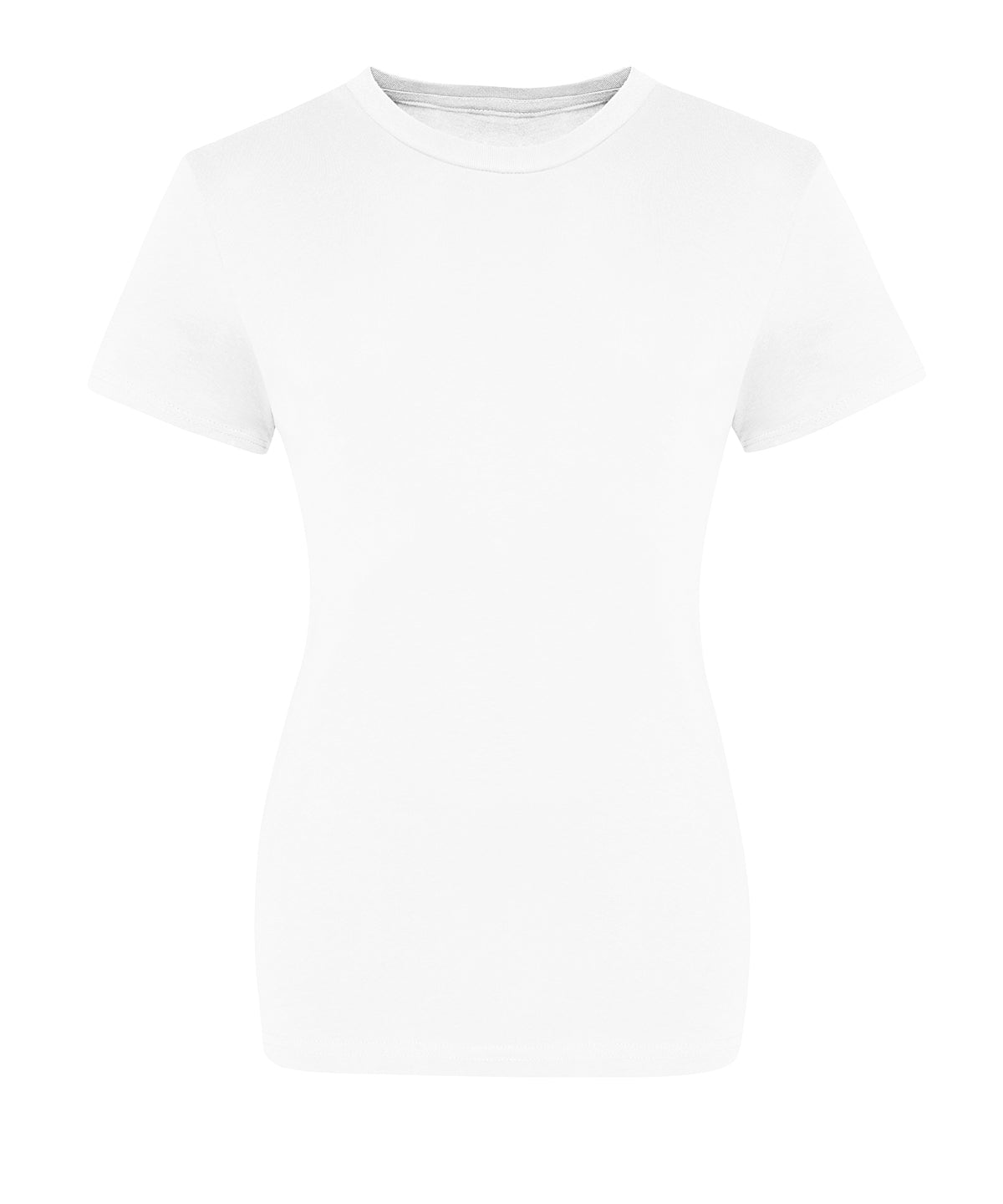Tryck din logga på T-shirts från AWDis Just T's - Anpassa De 100 flickorna T i färgen Vit för företag, föreningar och privatpersoner