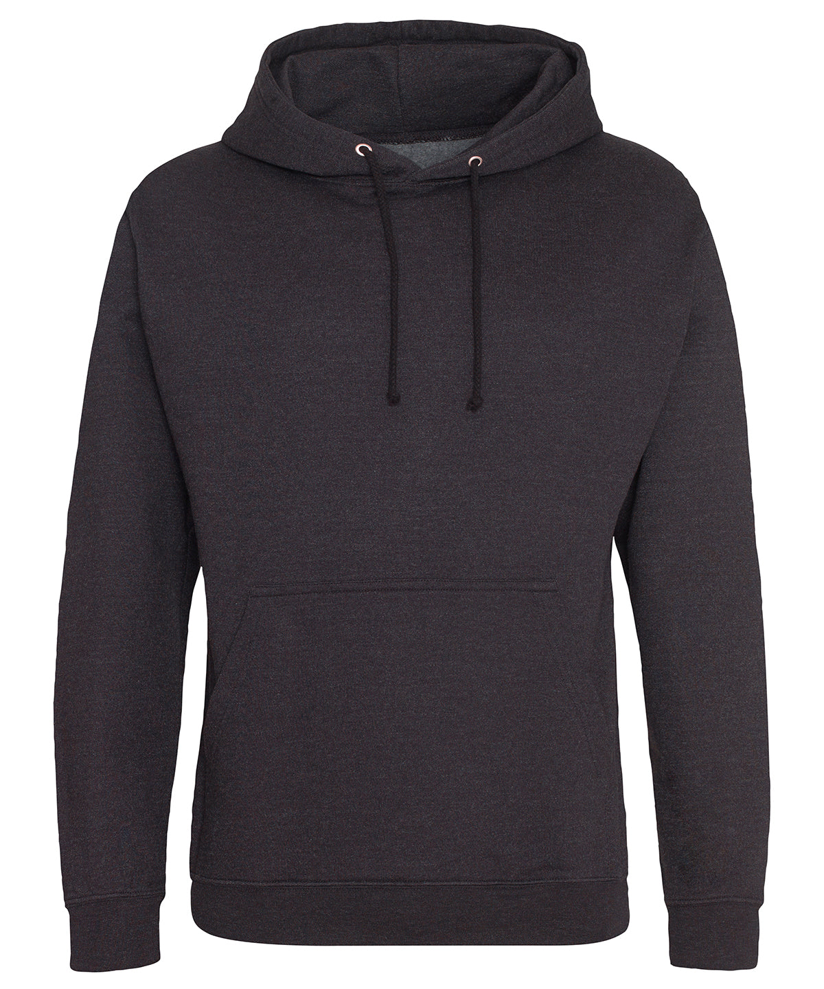 Tryck din logga på Hoodies från AWDis Just Hoods - Anpassa College huvtröja i färgen Svart för företag, föreningar och privatpersoner