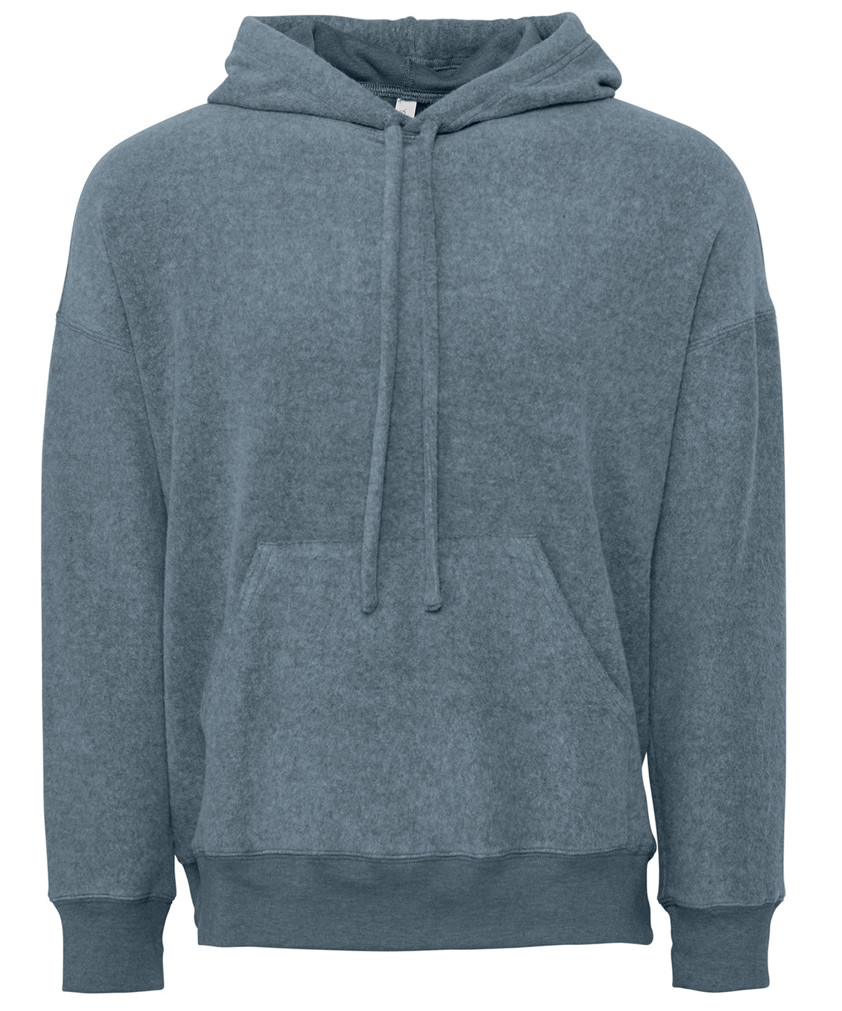 Tryck din logga på Hoodies från Bella Canvas - Anpassa Luvtröja i sueded fleece, unisex i färgen Mörkgrå för företag, föreningar och privatpersoner