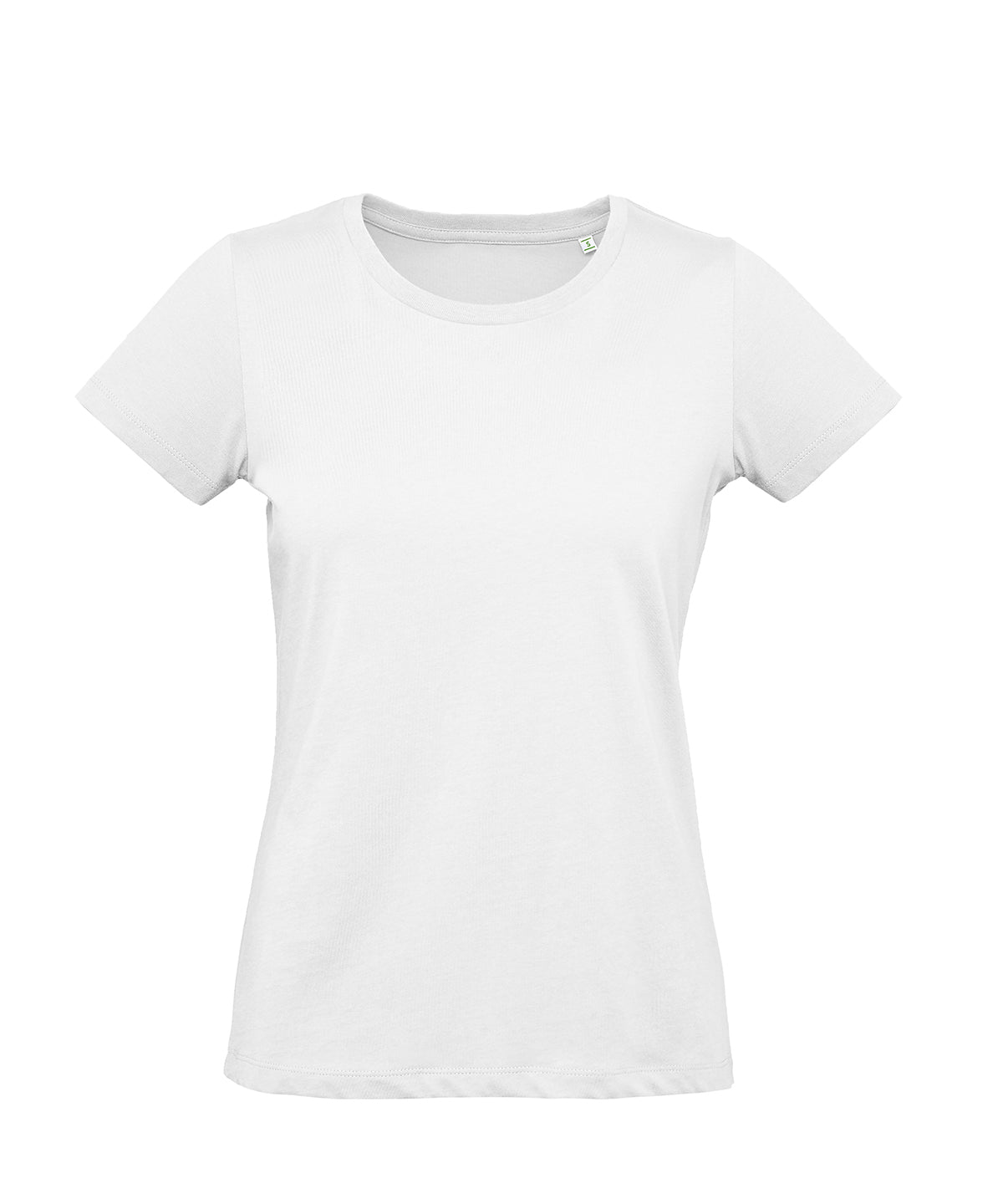 Tryck din logga på T-shirts från B&C Collection - Anpassa B&C Inspire plus T /damer i färgen Vit för företag, föreningar och privatpersoner