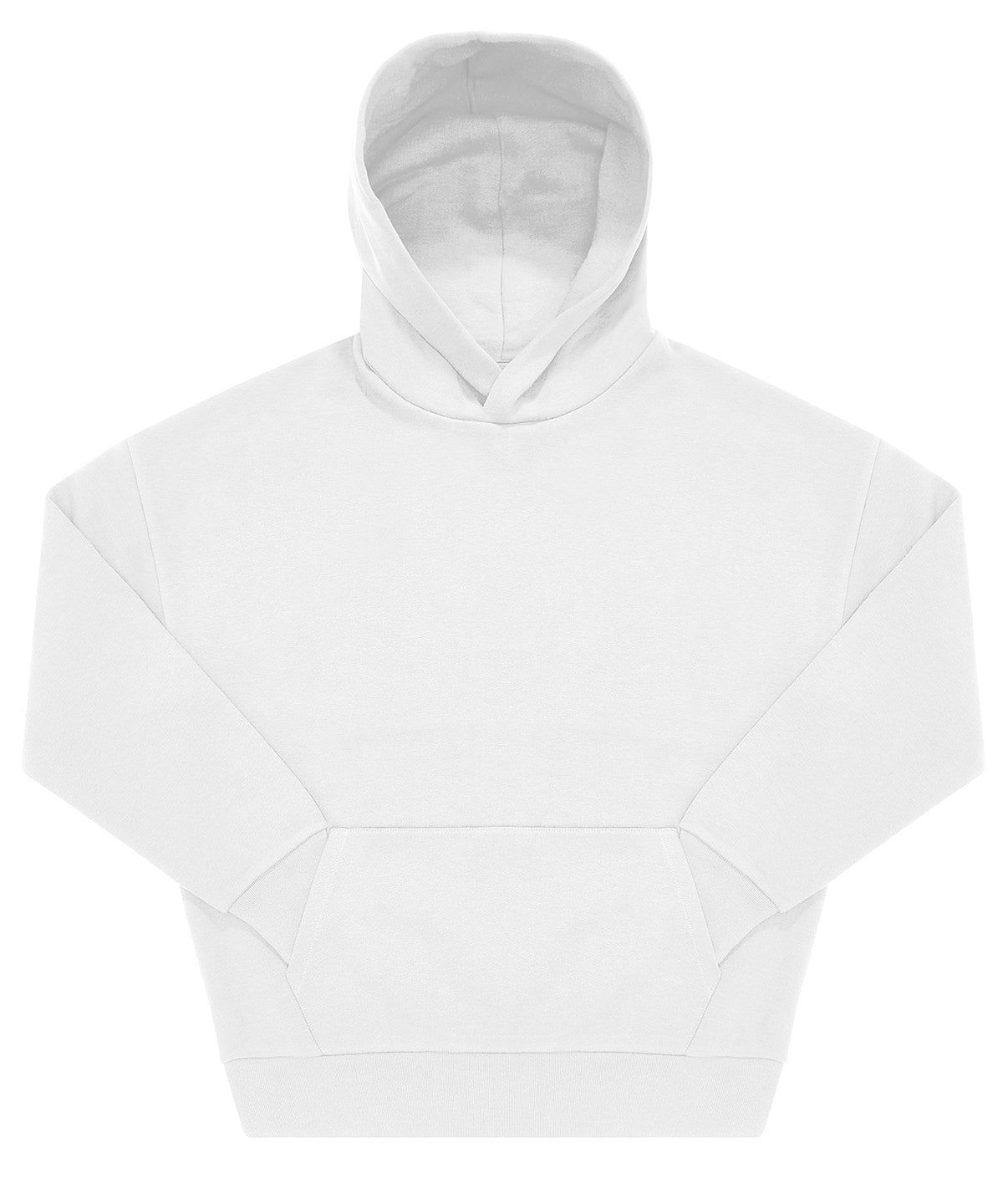 Tryck din logga på Hoodies från B&C Collection - Anpassa B&C Influence huvtröja i färgen Vit för företag, föreningar och privatpersoner