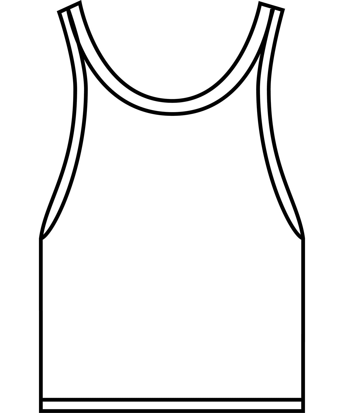 Tryck din logga på T-shirts från Build Your Brand - Anpassa Dam stretch Jersey kort smal topp i färgen Vit för företag, föreningar och privatpersoner