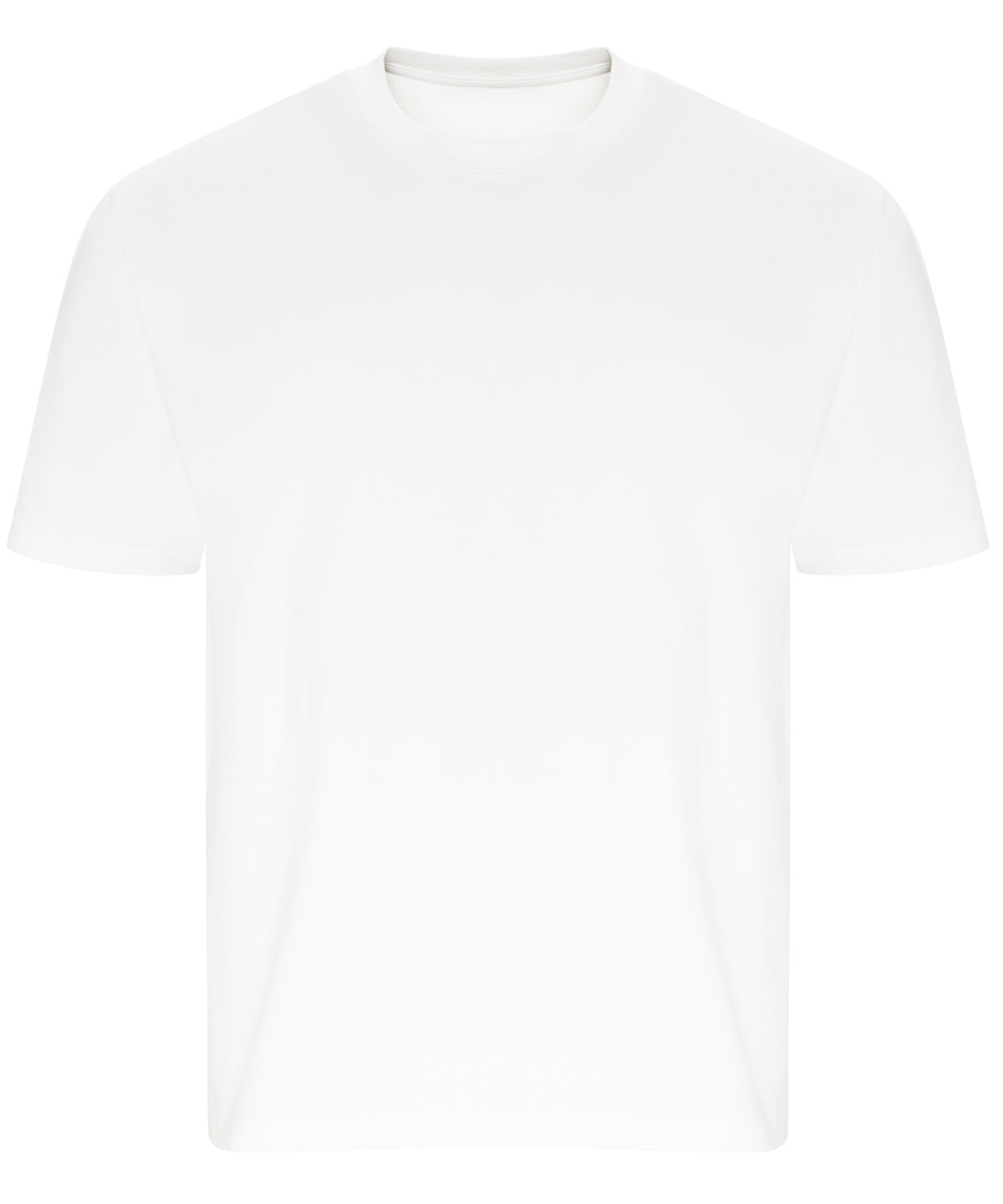 Tryck din logga på T-shirts från AWDis Ecologie - Anpassa Arrow återvunnen tung oversized t-shirt i färgen Vit för företag, föreningar och privatpersoner