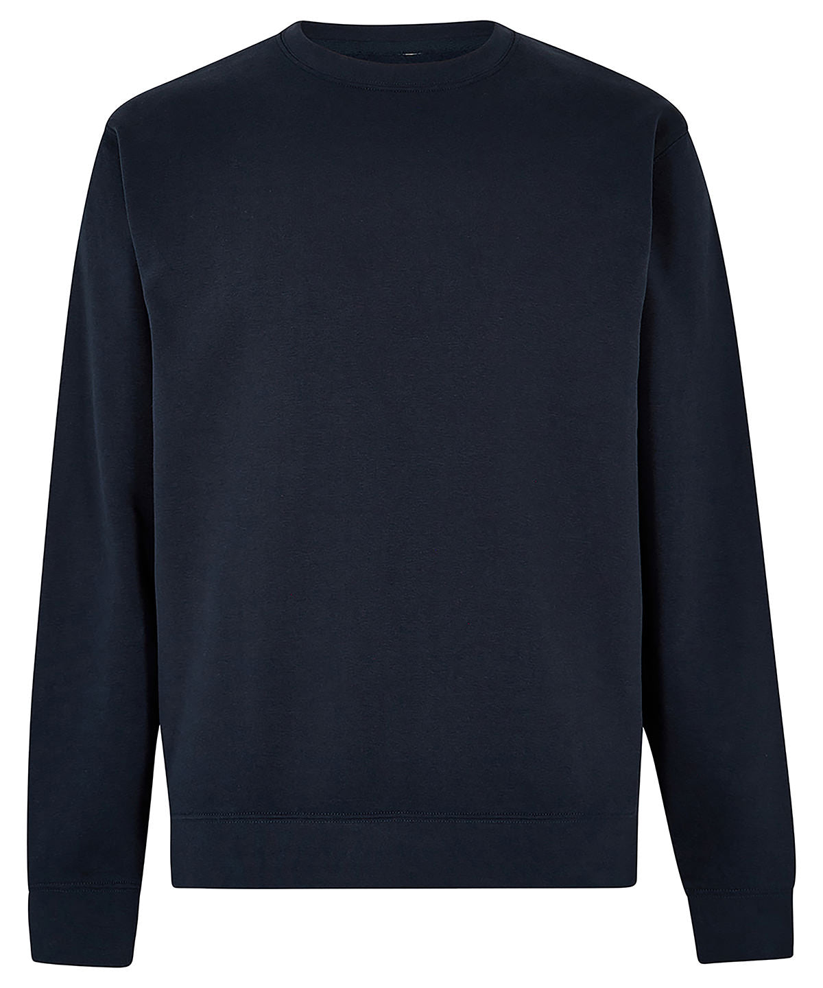 Tryck din logga på Sweatshirts från Kustom Kit - Anpassa Sweatshirt med normal passform i färgen Marinblå för företag, föreningar och privatpersoner