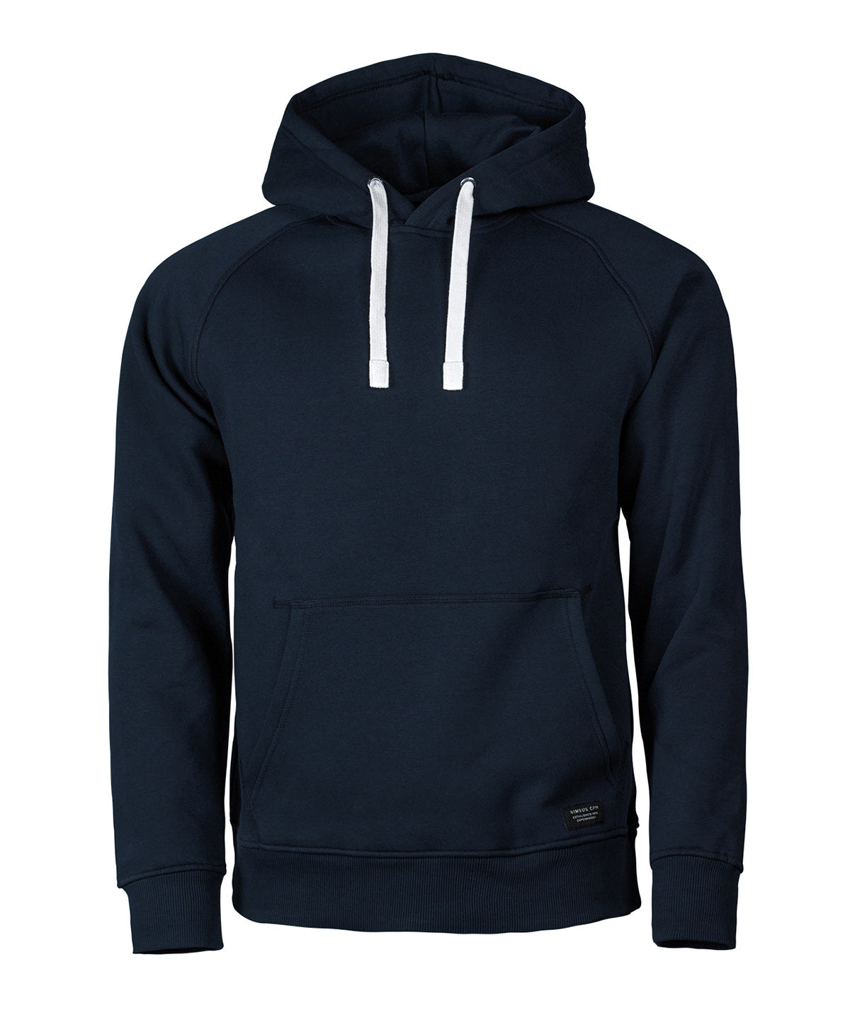 Tryck din logga på Hoodies från Nimbus - Anpassa Brownsville fashionabla huvtröja med huva i färgen Marinblå för företag, föreningar och privatpersoner