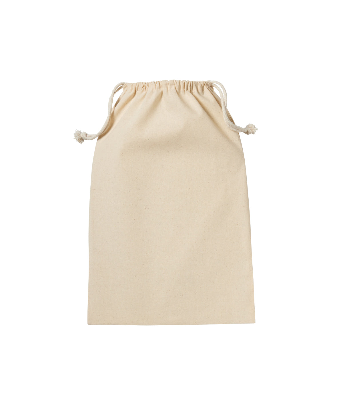 Tryck din logga på Väskor från Nutshell - Anpassa Packpåse i återvunnen bomull i färgen Naturligt för företag, föreningar och privatpersoner