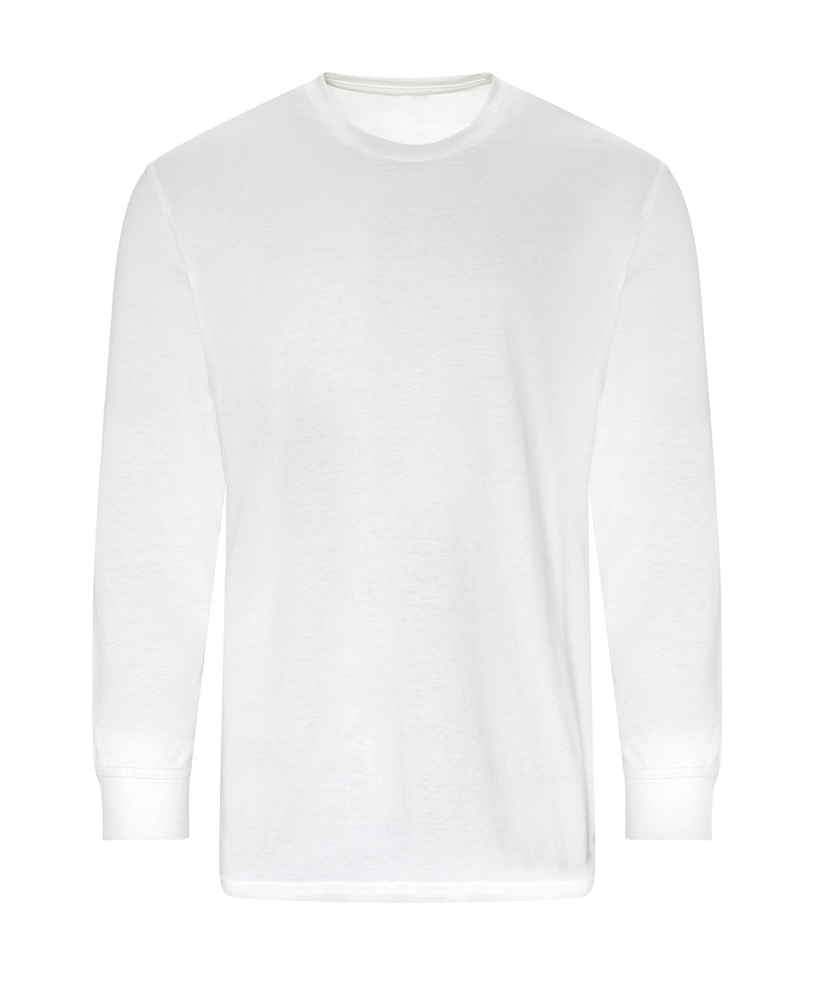 Tryck din logga på T-shirts från ProRTX - Anpassa Pro långärmad t-shirt i färgen Vit för företag, föreningar och privatpersoner