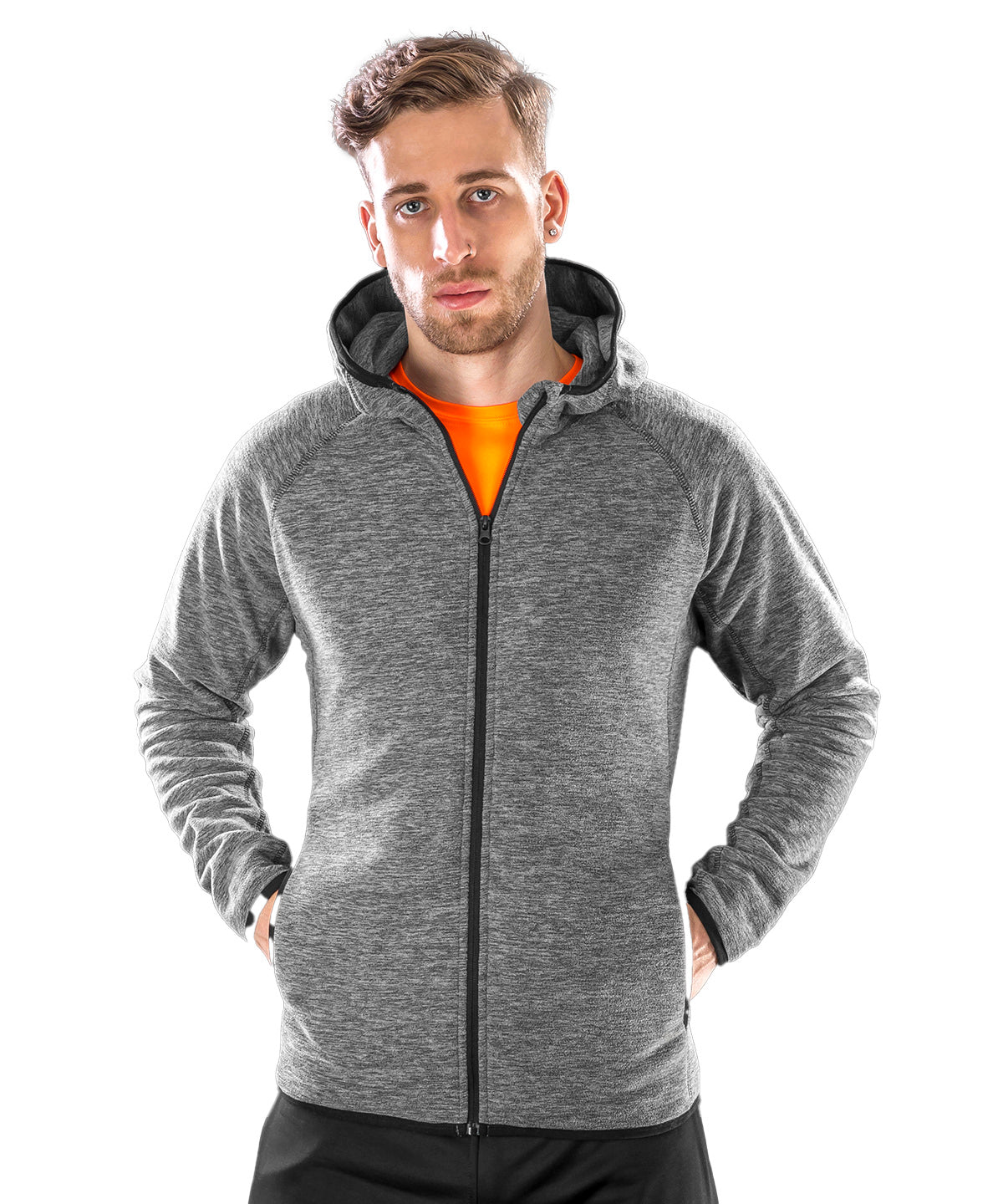 Tryck din logga på Hoodies från Spiro - Anpassa Microfleece-hoodi i färgen för företag, föreningar och privatpersoner