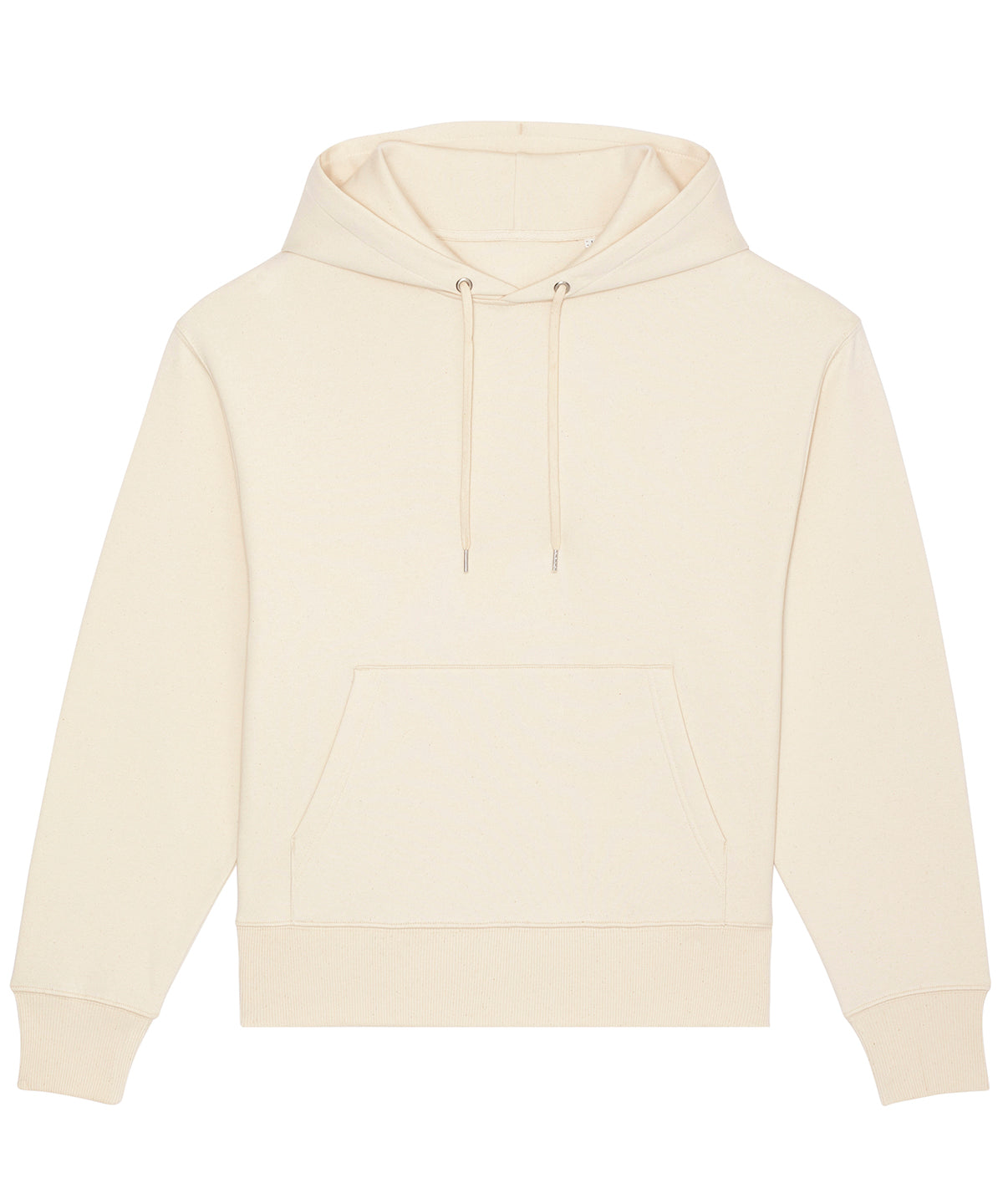 Tryck din logga på Hoodies från Stanley/Stella - Anpassa Slammer överdimensionerad borstad sweatshirt i färgen Naturligt för företag, föreningar och privatpersoner