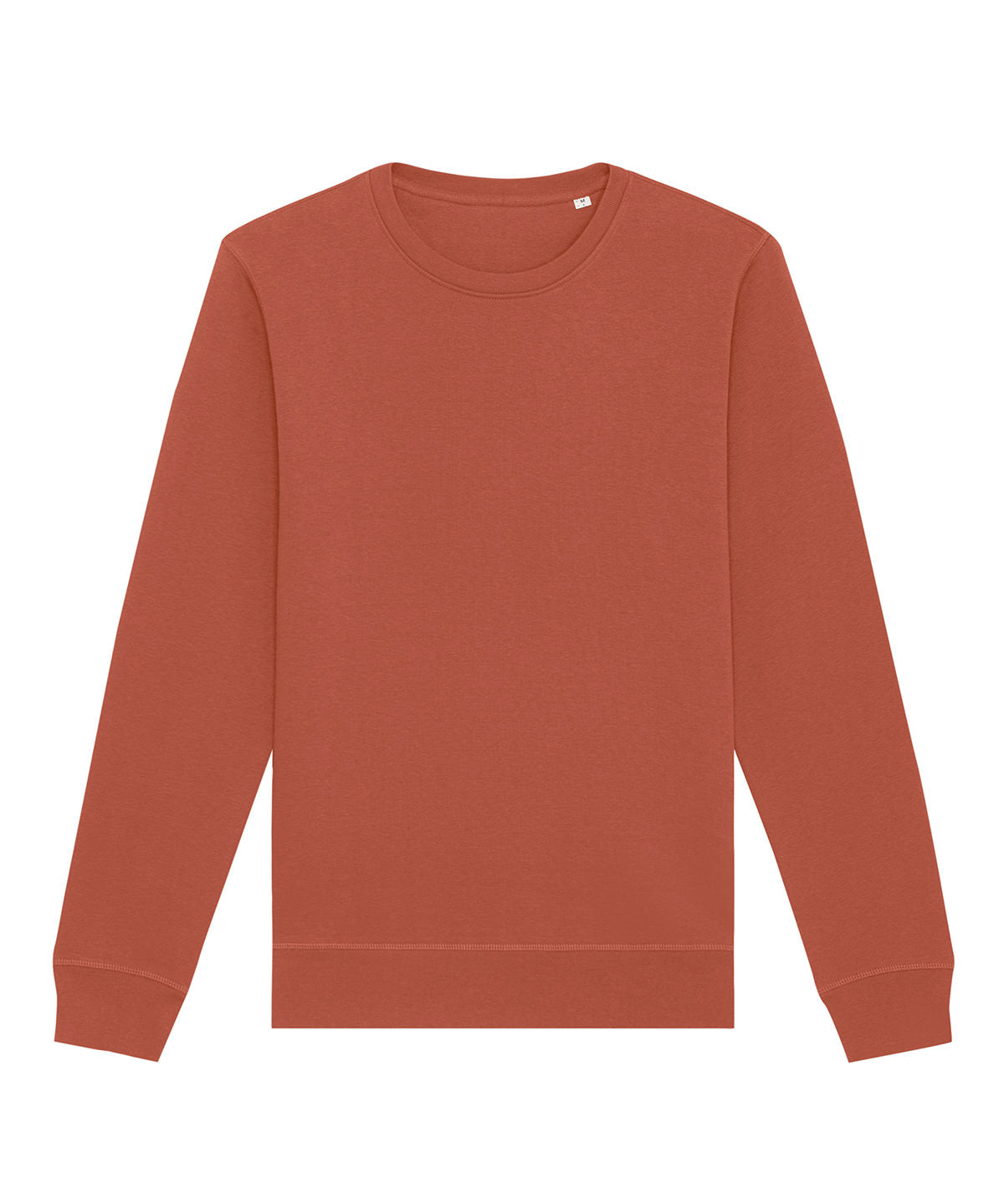 Tryck din logga på Sweatshirts från Stanley/Stella - Anpassa Roller unisex sweatshirt med rund hals i färgen Mellanbrun för företag, föreningar och privatpersoner