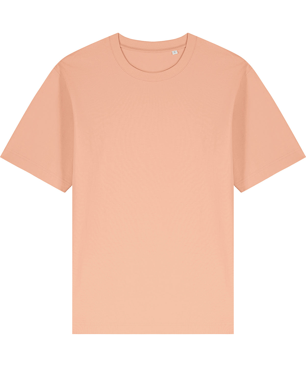 Tryck din logga på T-shirts från Stanley/Stella - Anpassa Freestyler avslappnad tung t-shirt i färgen Ljus orange för företag, föreningar och privatpersoner