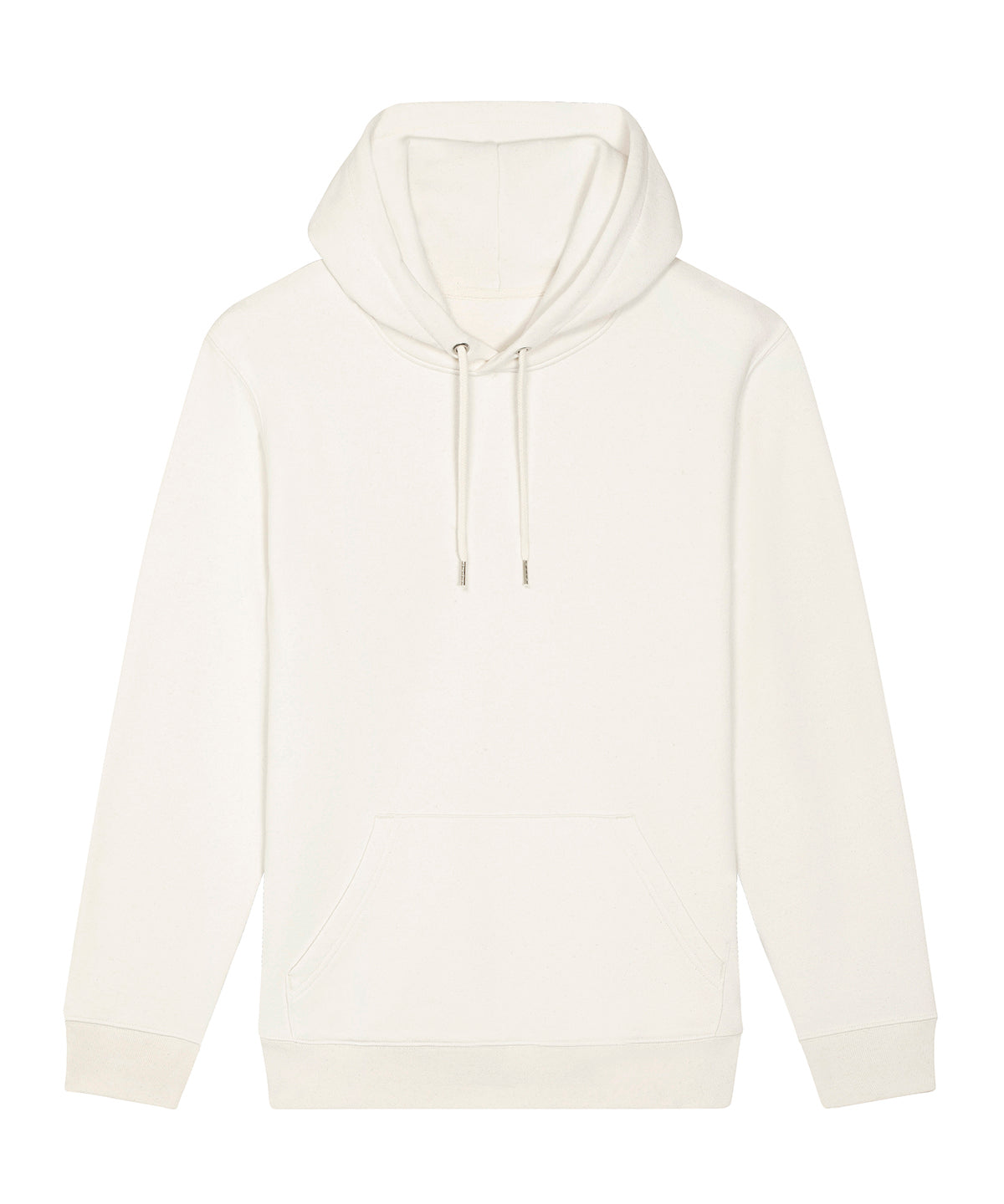 Tryck din logga på Hoodies från Stanley/Stella - Anpassa Unisex RE-Cruiser huvtröja med sweatshirt i färgen Vit för företag, föreningar och privatpersoner