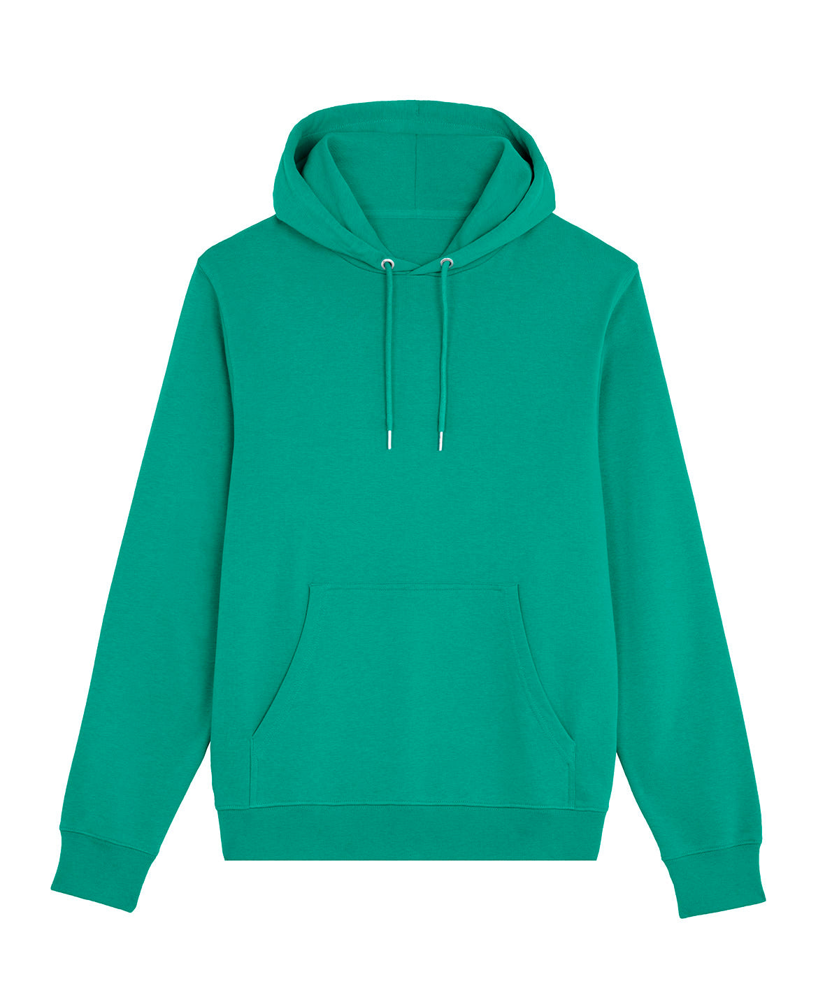 Tryck din logga på Hoodies från Stanley/Stella - Anpassa Unisex Archer huvtröja med sweatshirt i färgen Mellan grön för företag, föreningar och privatpersoner