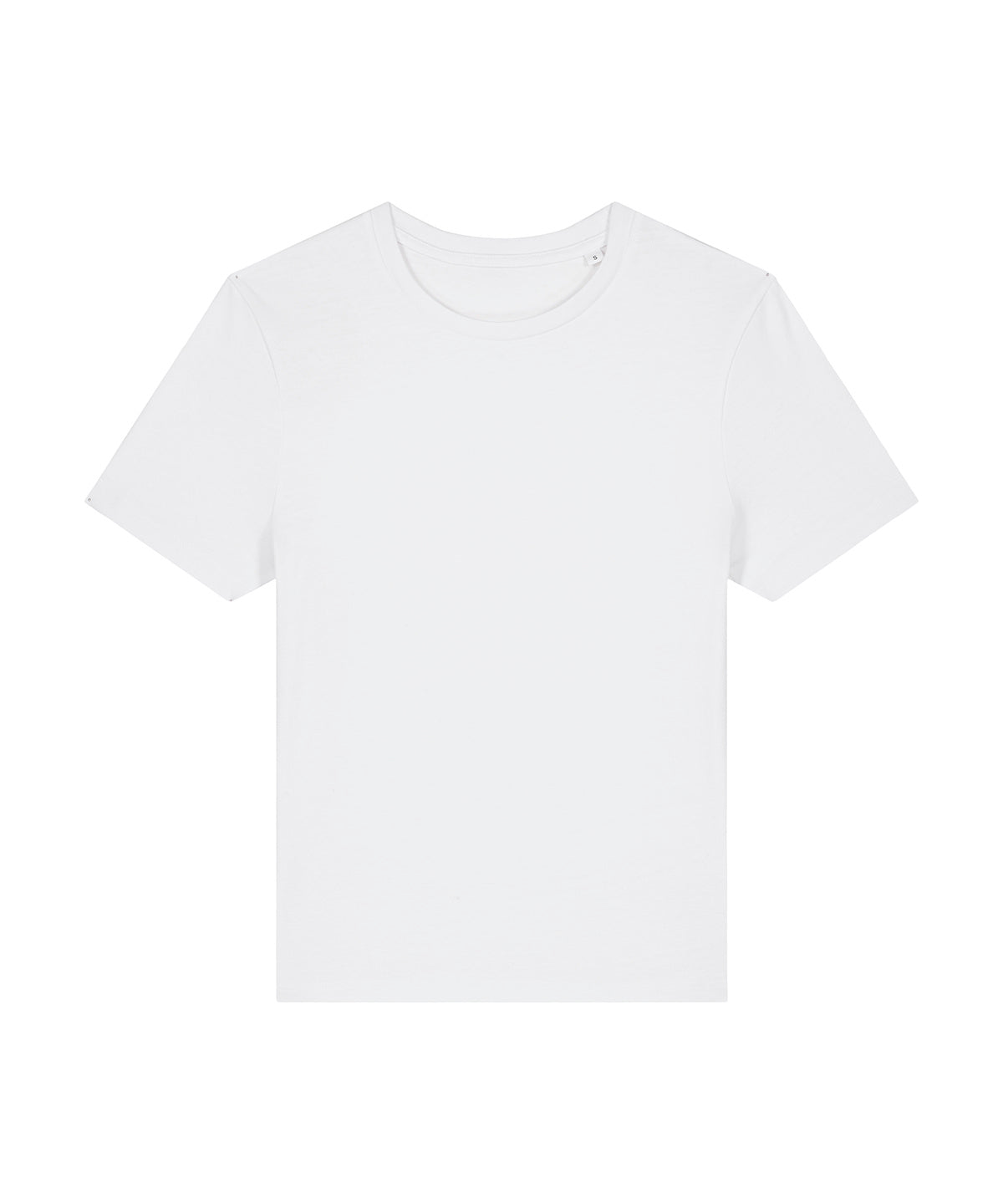 Tryck din logga på T-shirts från Stanley/Stella - Anpassa Dam Stella Ella figursydd t-shirt i färgen Vit för företag, föreningar och privatpersoner