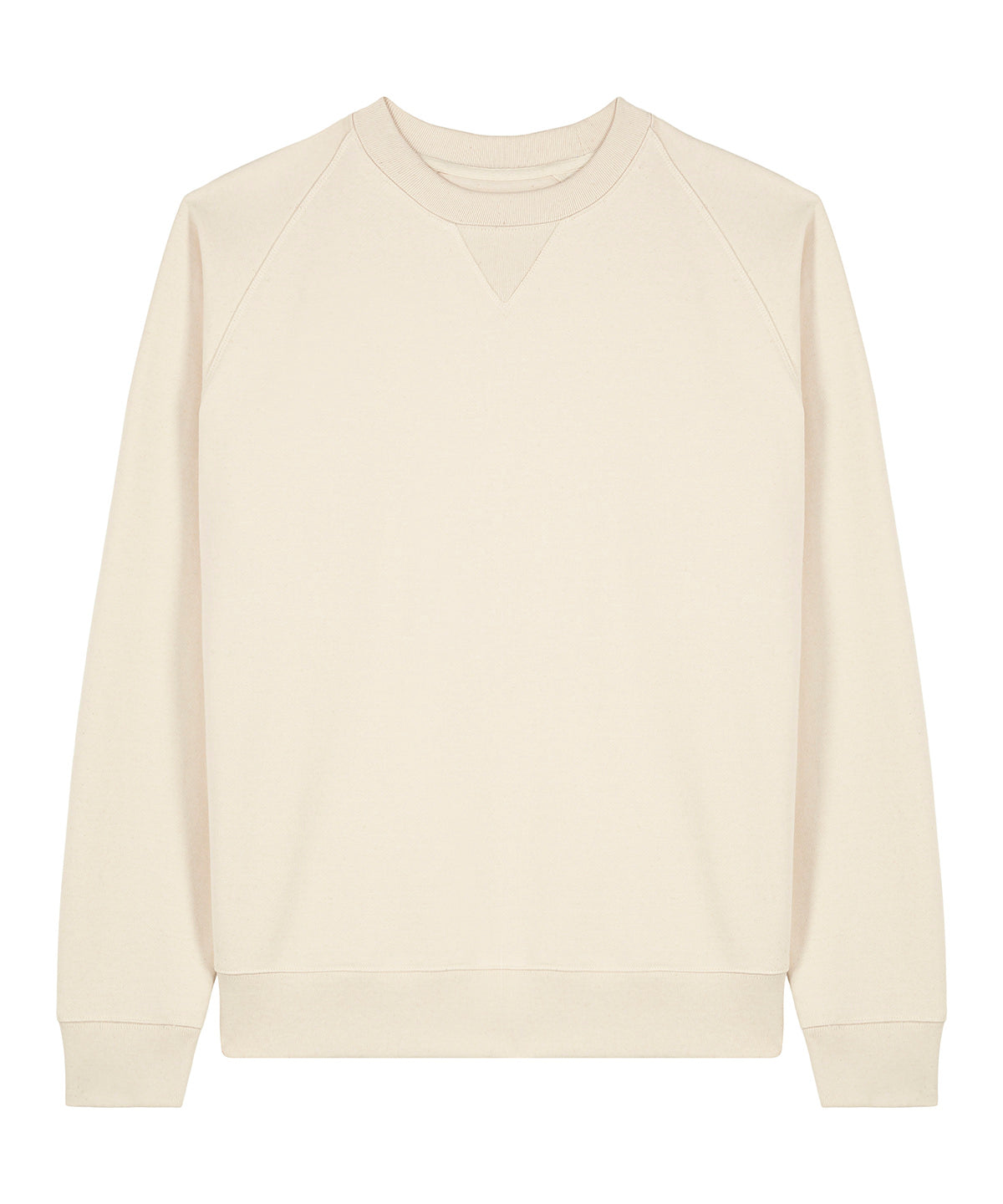 Tryck din logga på Sweatshirts från Stanley/Stella - Anpassa Knoxer i färgen Naturligt för företag, föreningar och privatpersoner