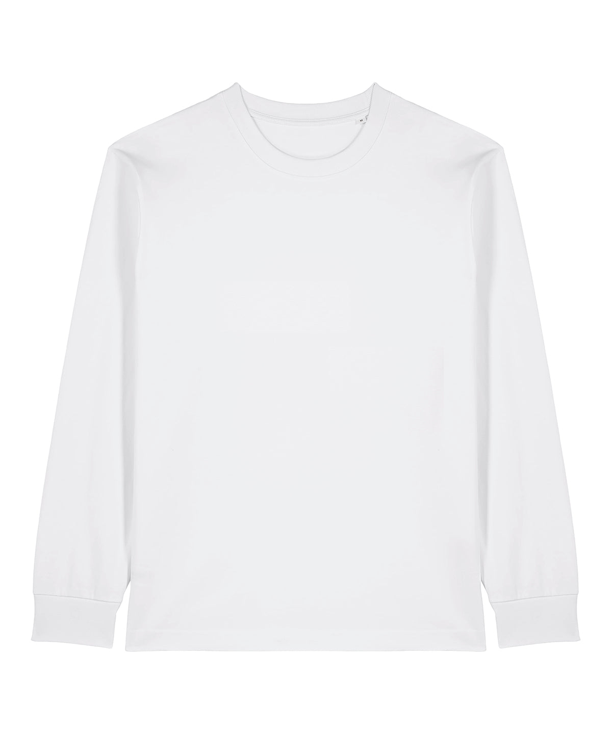 Tryck din logga på T-shirts från Stanley/Stella - Anpassa Freestyler långärmad i färgen Vit för företag, föreningar och privatpersoner