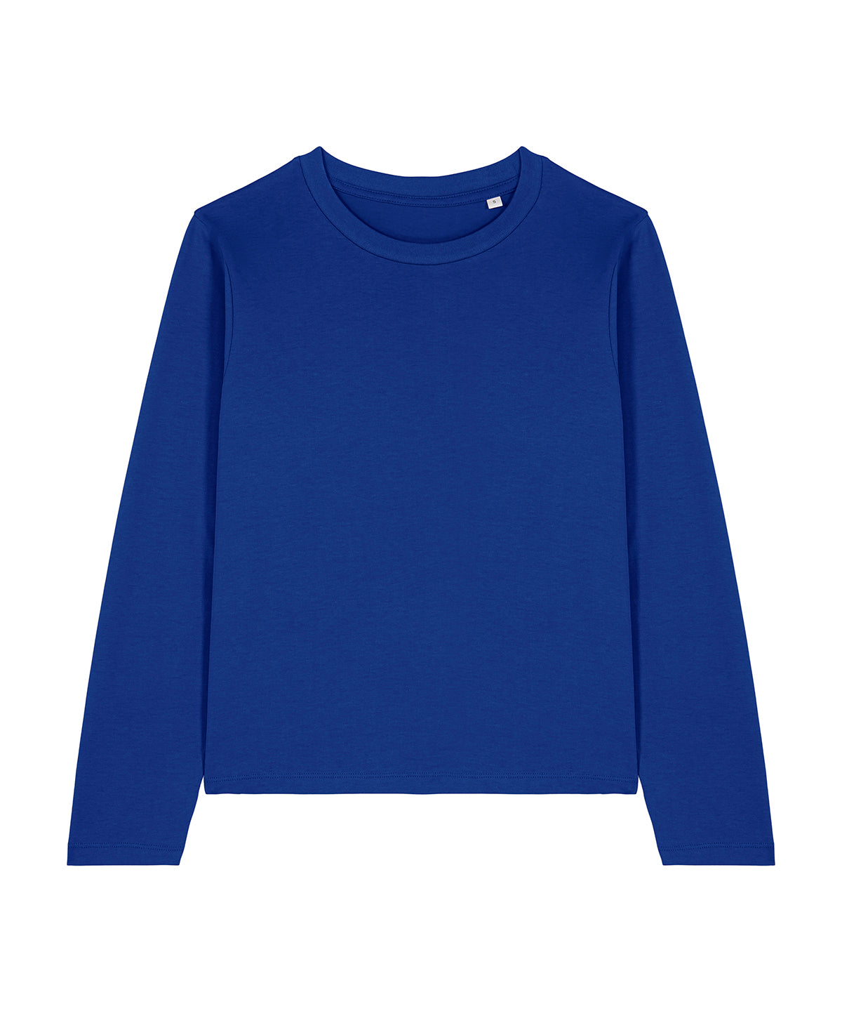 Tryck din logga på T-shirts från Stanley/Stella - Anpassa Stella Muser långärmad i färgen Mörkblå för företag, föreningar och privatpersoner