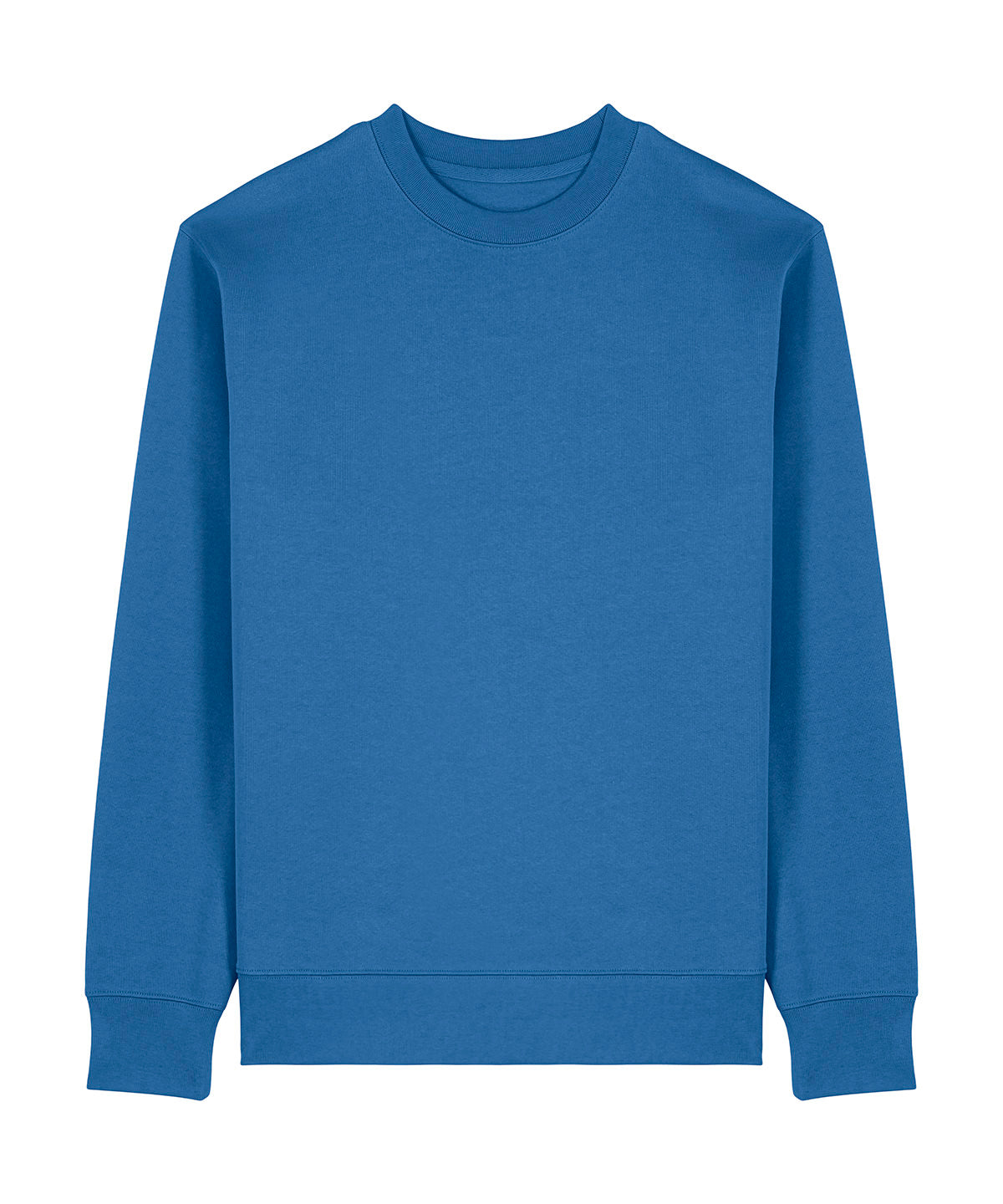 Tryck din logga på Sweatshirts från Stanley/Stella - Anpassa Unisex Changer 2.0 ikonisk sweatshirt med rund hals i färgen Mörkblå för företag, föreningar och privatpersoner
