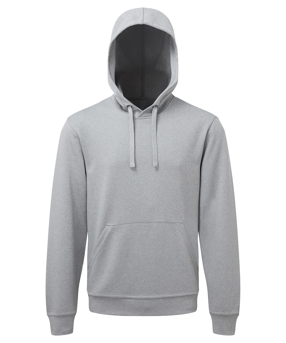 Tryck din logga på Hoodies från TriDri - Anpassa TriDri spun dyed huvtröja i färgen Ljunggrå för företag, föreningar och privatpersoner