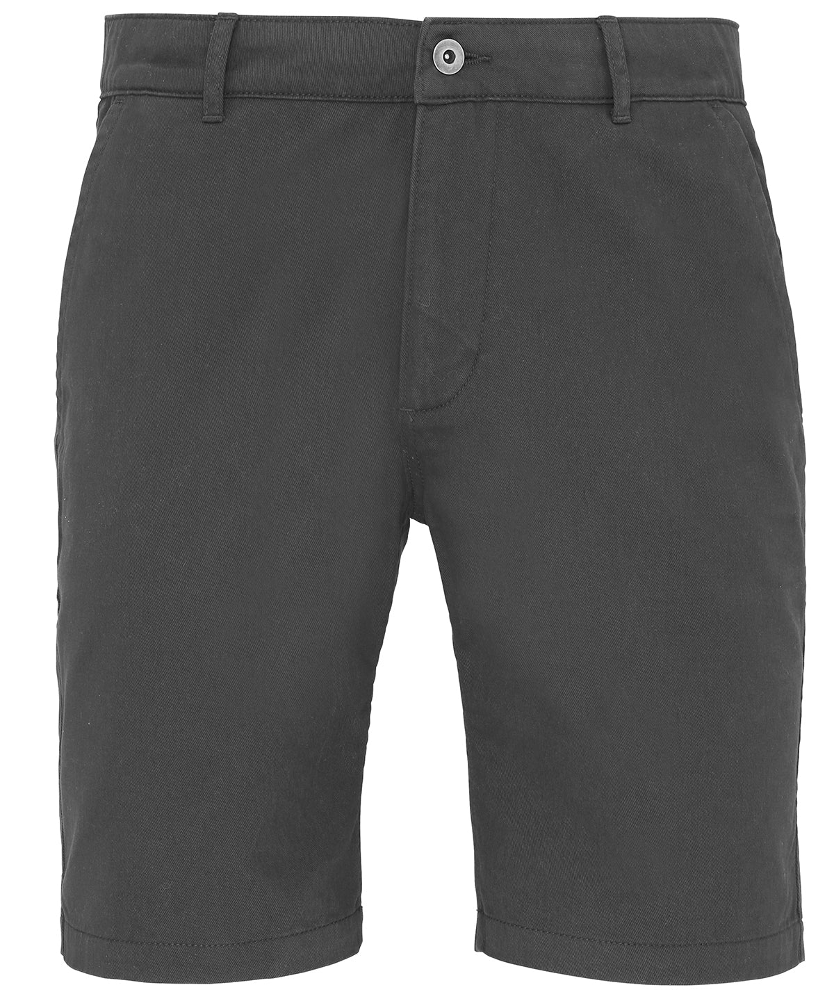 Tryck din logga på Shorts från Asquith & Fox - Anpassa (AQ051) Chino shorts för män i färgen Mörkgrå för företag, föreningar och privatpersoner