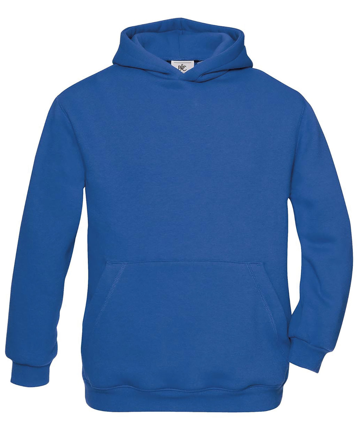 Tryck din logga på Hoodies från B&C Collection - Anpassa (B420B) B&C Hooded /barn i färgen Royal för företag, föreningar och privatpersoner