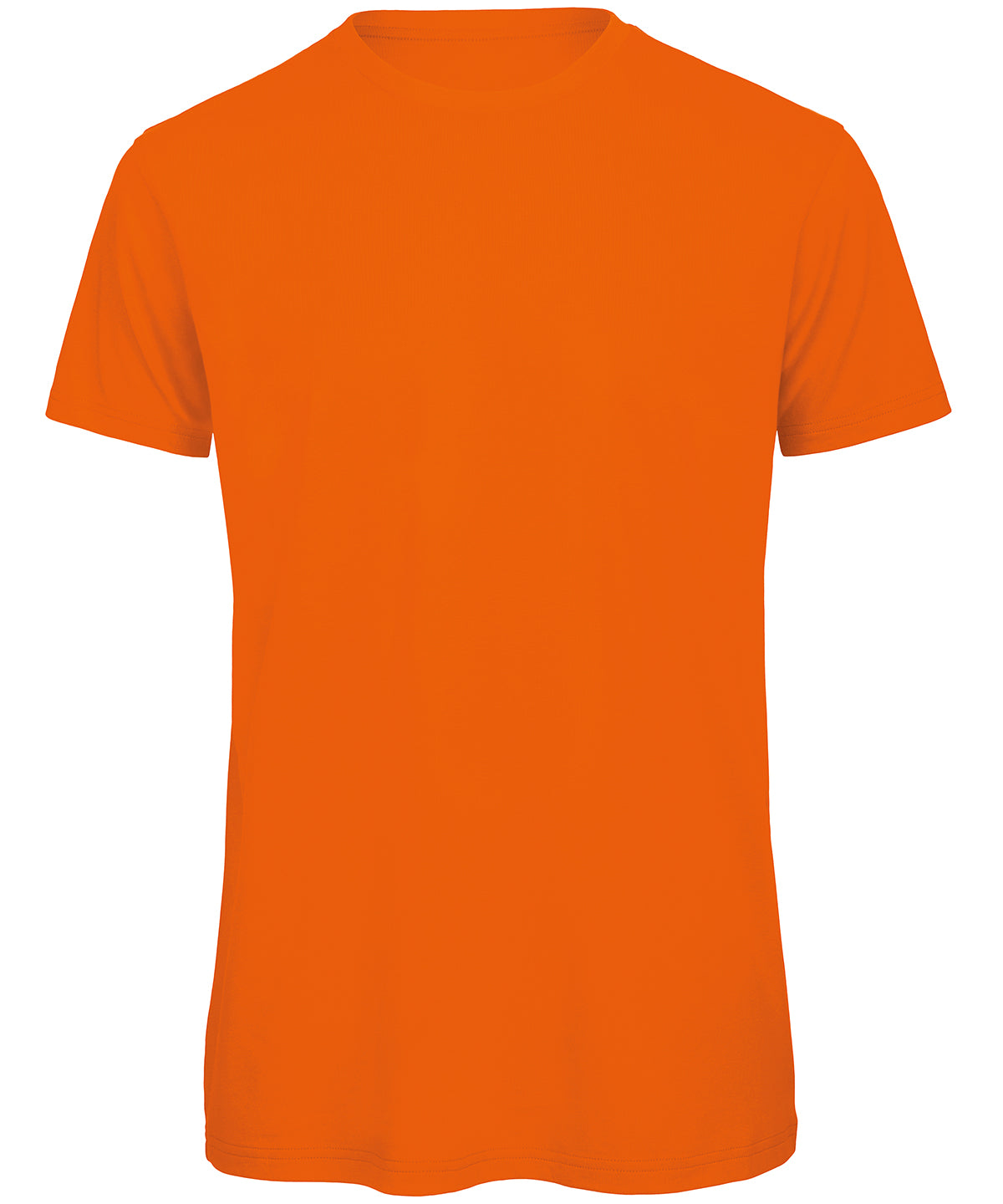 Tryck din logga på T-shirts från B&C Collection - Anpassa (2BA118) B&C Inspire T /men i färgen Mellan Orange för företag, föreningar och privatpersoner