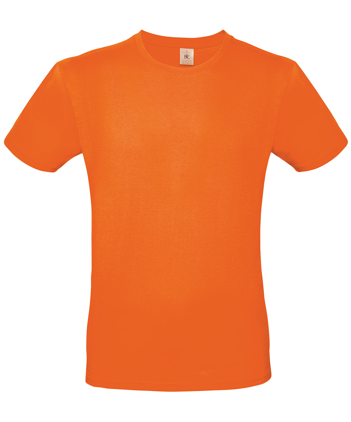 Tryck din logga på T-shirts från B&C Collection - Anpassa (3BA210) B&C #E150 i färgen Mellan Orange för företag, föreningar och privatpersoner