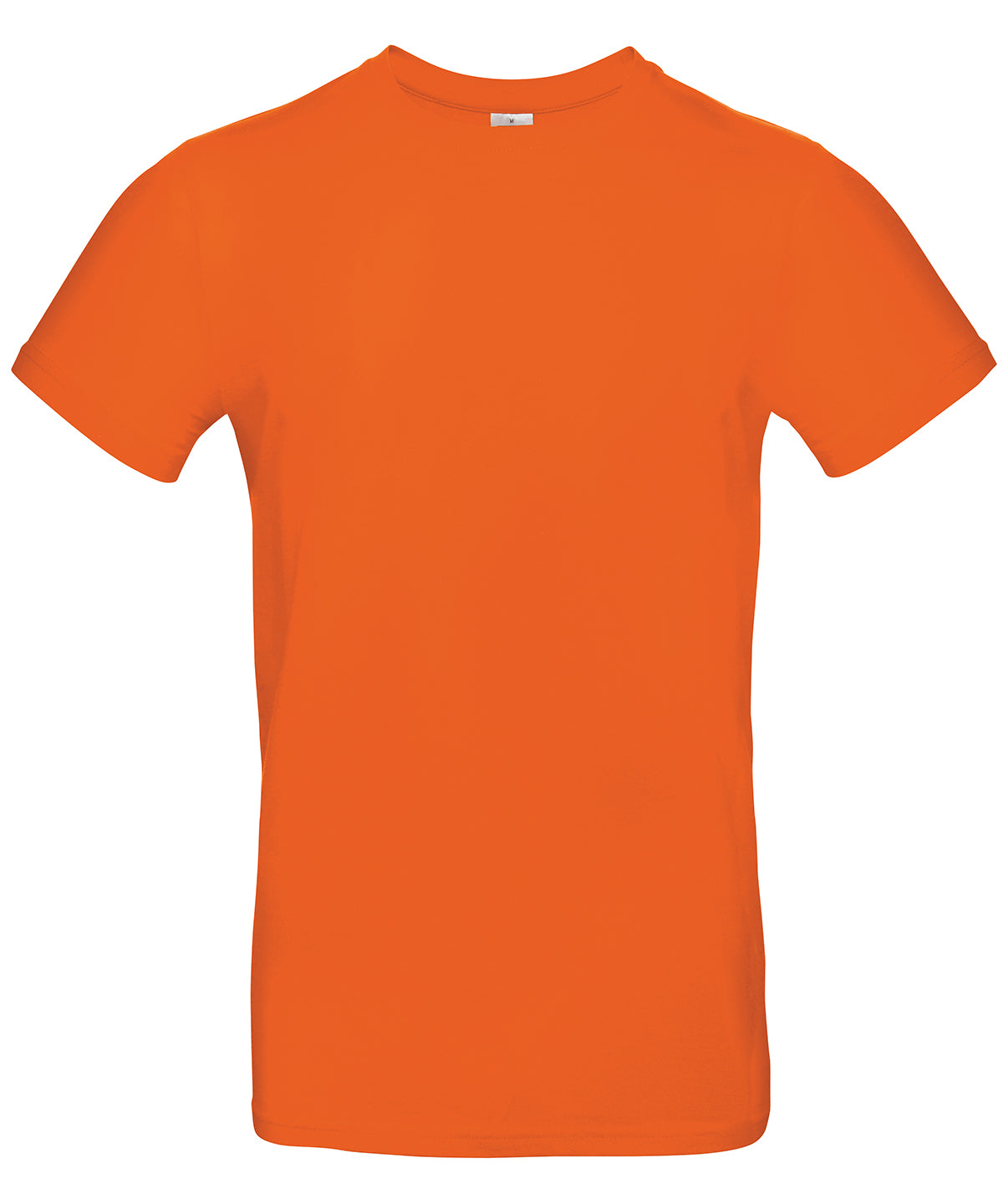 Tryck din logga på T-shirts från B&C Collection - Anpassa (3BA220) B&C #E190 i färgen Mellan Orange för företag, föreningar och privatpersoner