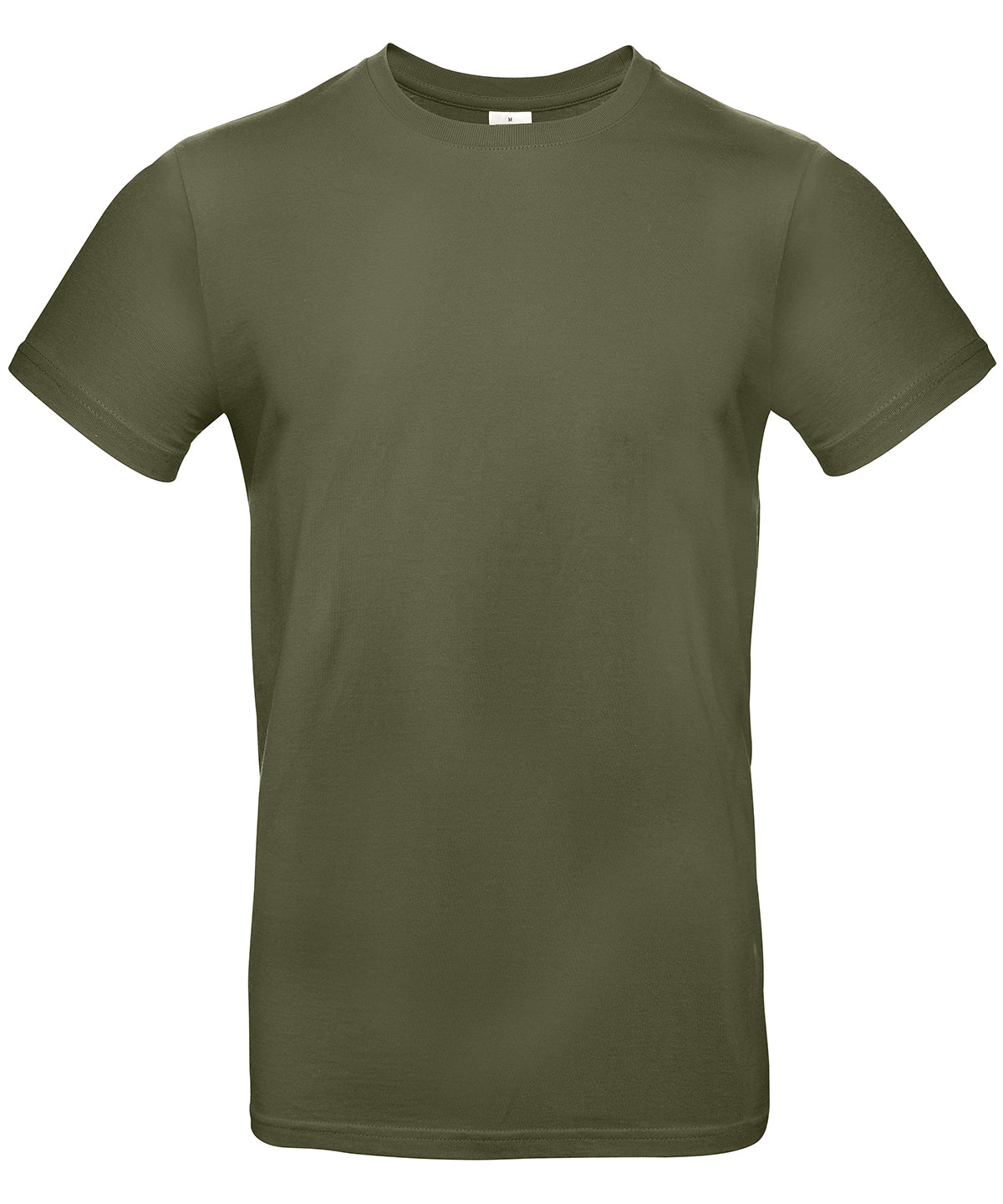 Tryck din logga på T-shirts från B&C Collection - Anpassa (4BA220) B&C #E190 i färgen Khaki för företag, föreningar och privatpersoner