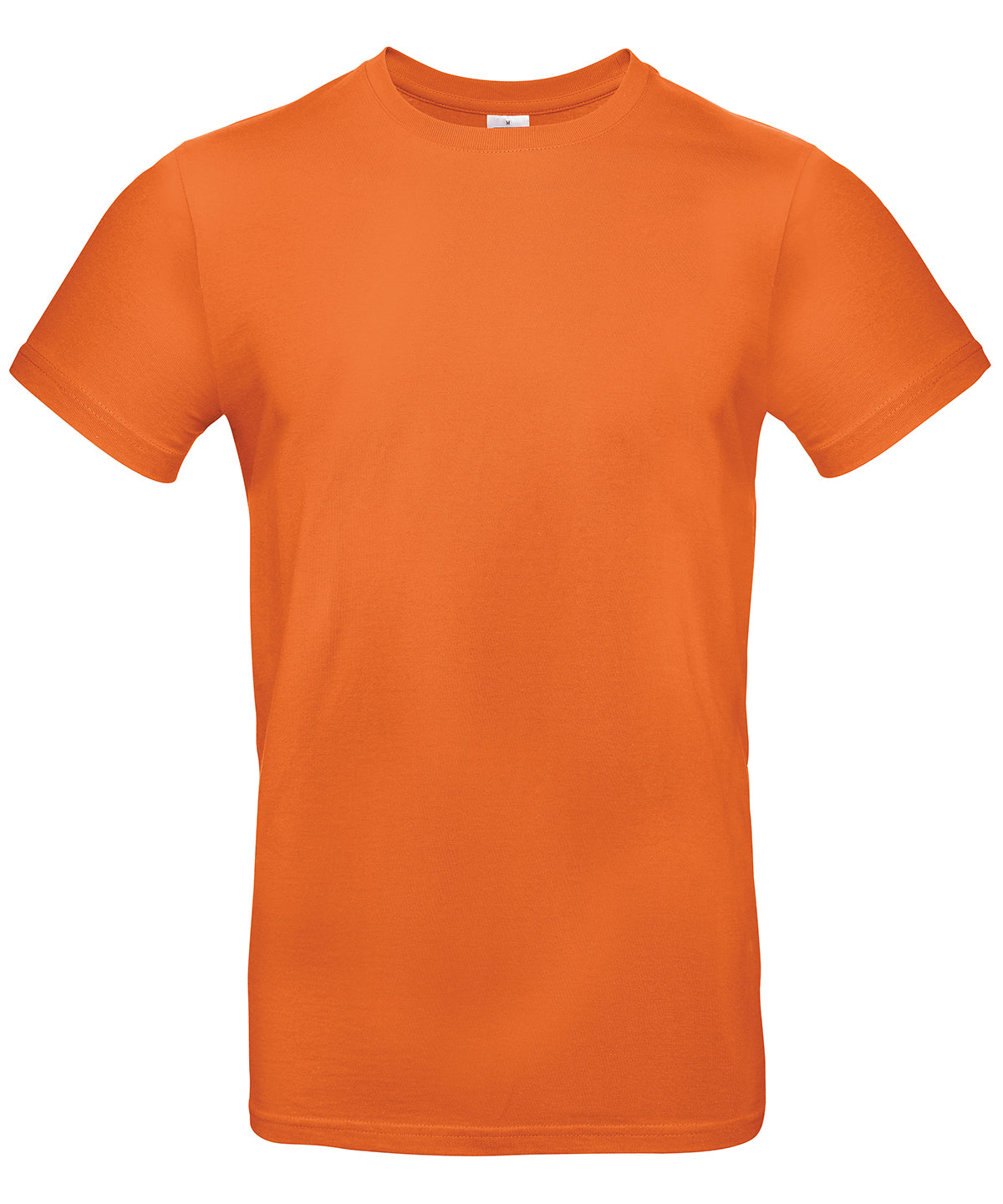 Tryck din logga på T-shirts från B&C Collection - Anpassa (4BA220) B&C #E190 i färgen Mellan Orange för företag, föreningar och privatpersoner