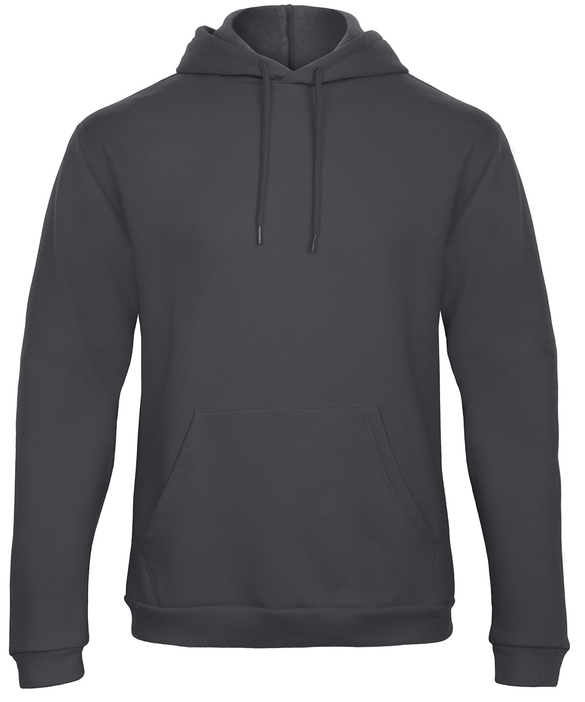 Tryck din logga på Hoodies från B&C Collection - Anpassa (BA411) B&C ID.203 50/50 sweatshirt i färgen Mörkgrå för företag, föreningar och privatpersoner