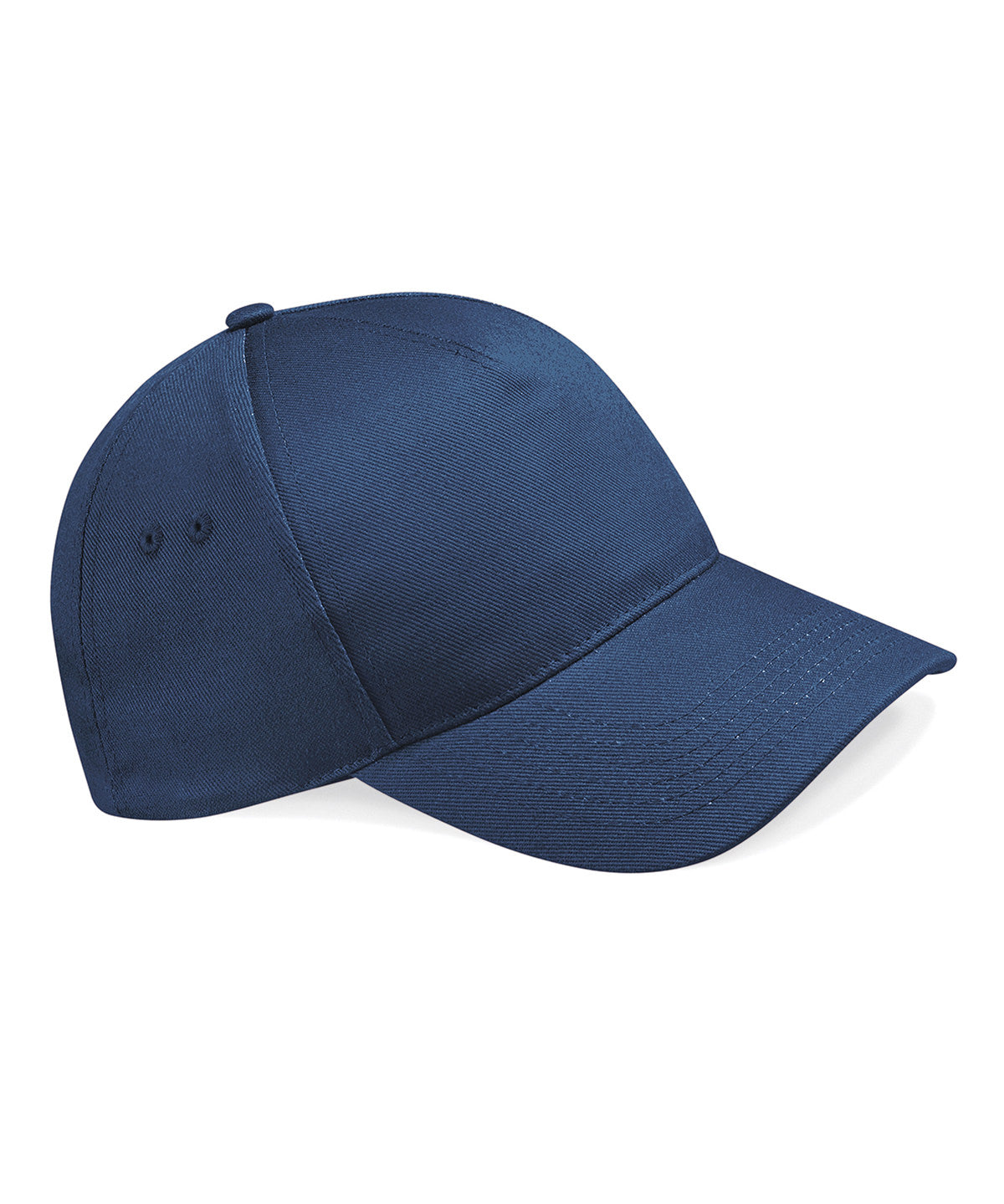 Tryck din logga på Kepsar från Beechfield - Anpassa Ultimate 5-panel keps i färgen Marinblå One Size för företag, föreningar och privatpersoner