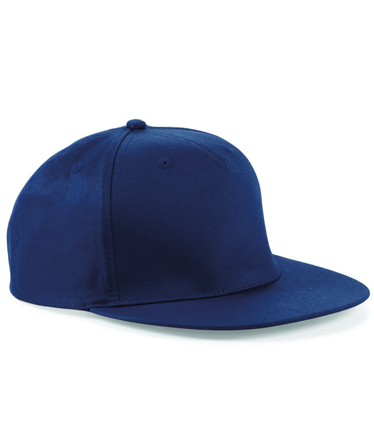 Tryck din logga på Kepsar från Beechfield - Anpassa (BC610) 5-panel snapback rappare keps i färgen Marinblå One Size för företag, föreningar och privatpersoner