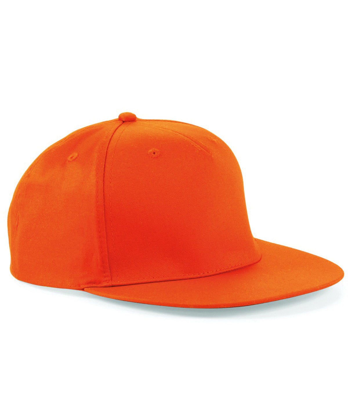 Tryck din logga på Kepsar från Beechfield - Anpassa (BC610) 5-panel snapback rappare keps i färgen Mellan Orange One Size för företag, föreningar och privatpersoner