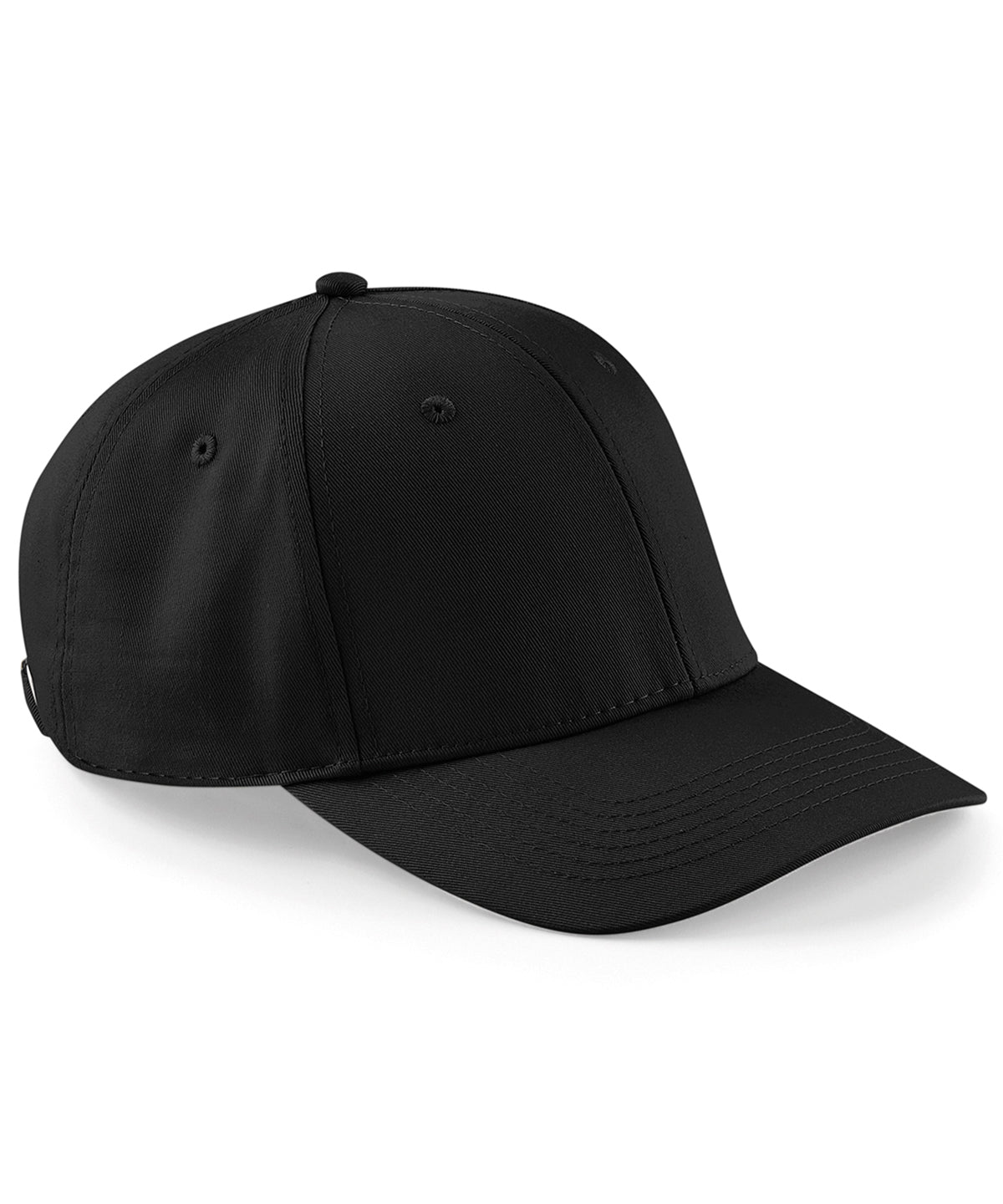 Tryck din logga på Kepsar från Beechfield - Anpassa (BC651) Urbanwear 6-panel keps i färgen Svart One Size för företag, föreningar och privatpersoner