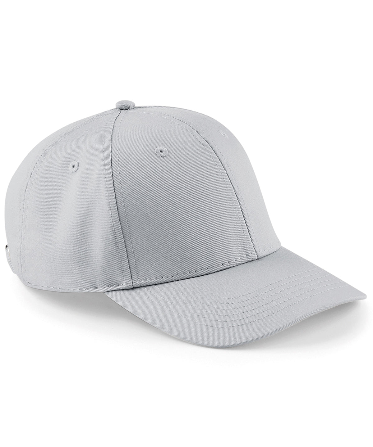 Tryck din logga på Kepsar från Beechfield - Anpassa (BC651) Urbanwear 6-panel keps i färgen Ljusgrå One Size för företag, föreningar och privatpersoner