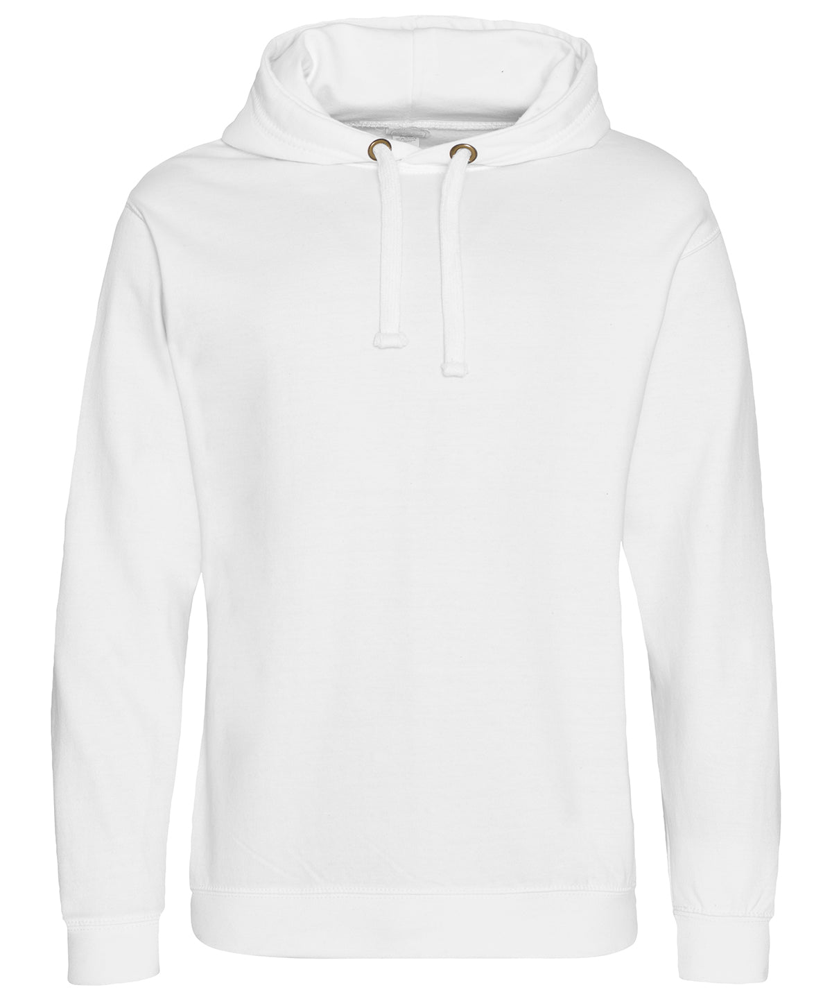 Tryck din logga på Hoodies från AWDis Just Hoods - Anpassa (JH011) Luvtröja med episkt tryck i färgen Vit för företag, föreningar och privatpersoner