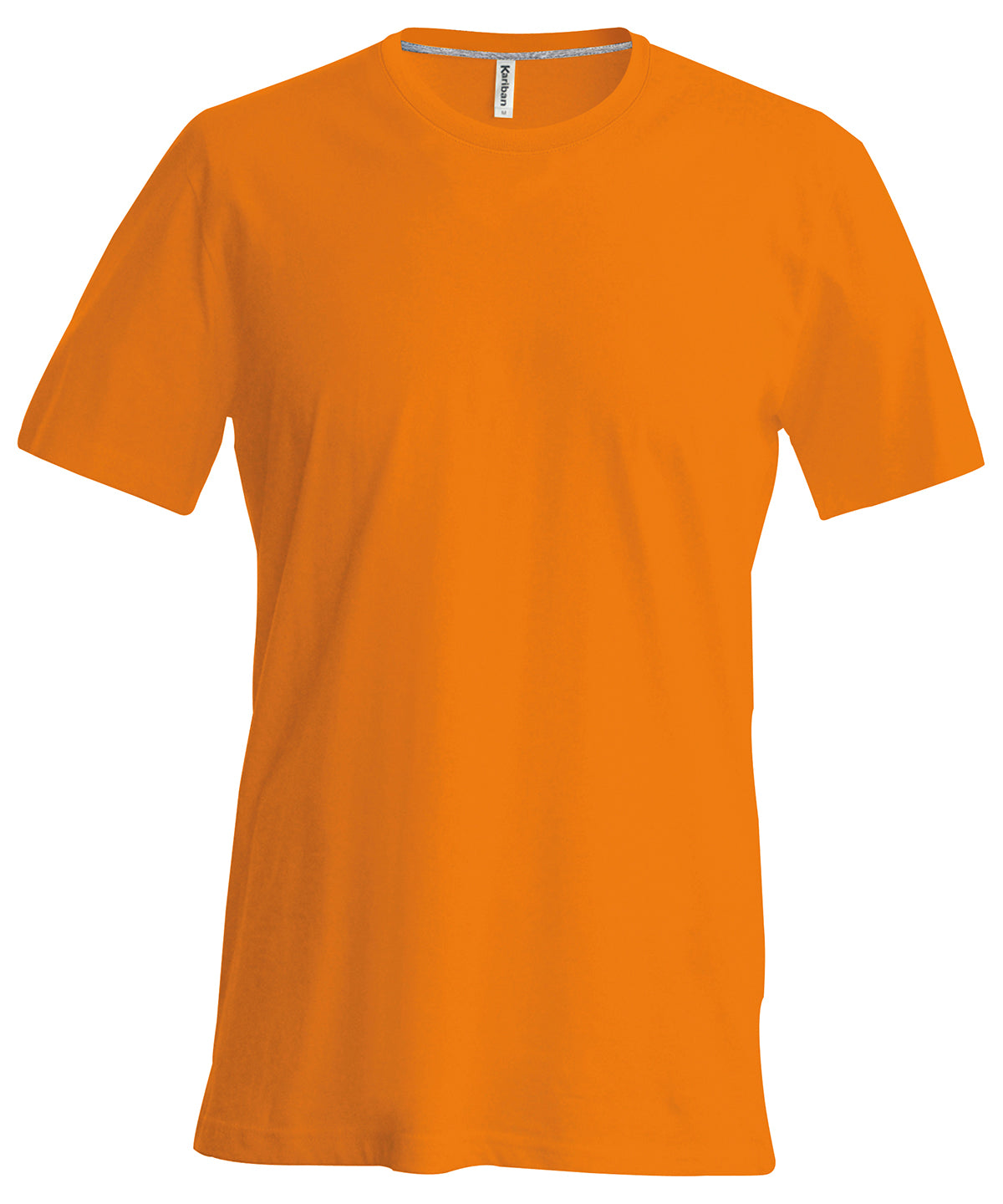 Tryck din logga på T-shirts från Kariban - Anpassa (KB356) Kortärmad T-shirt med rund hals i färgen Mellan Orange för företag, föreningar och privatpersoner