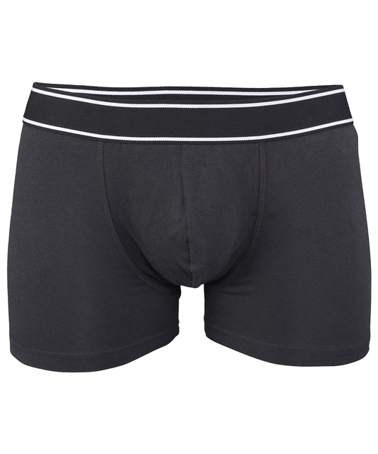 Tryck din logga på Boxershorts från Kariban - Anpassa (KB800) Boxershorts för män i färgen Svart för företag, föreningar och privatpersoner